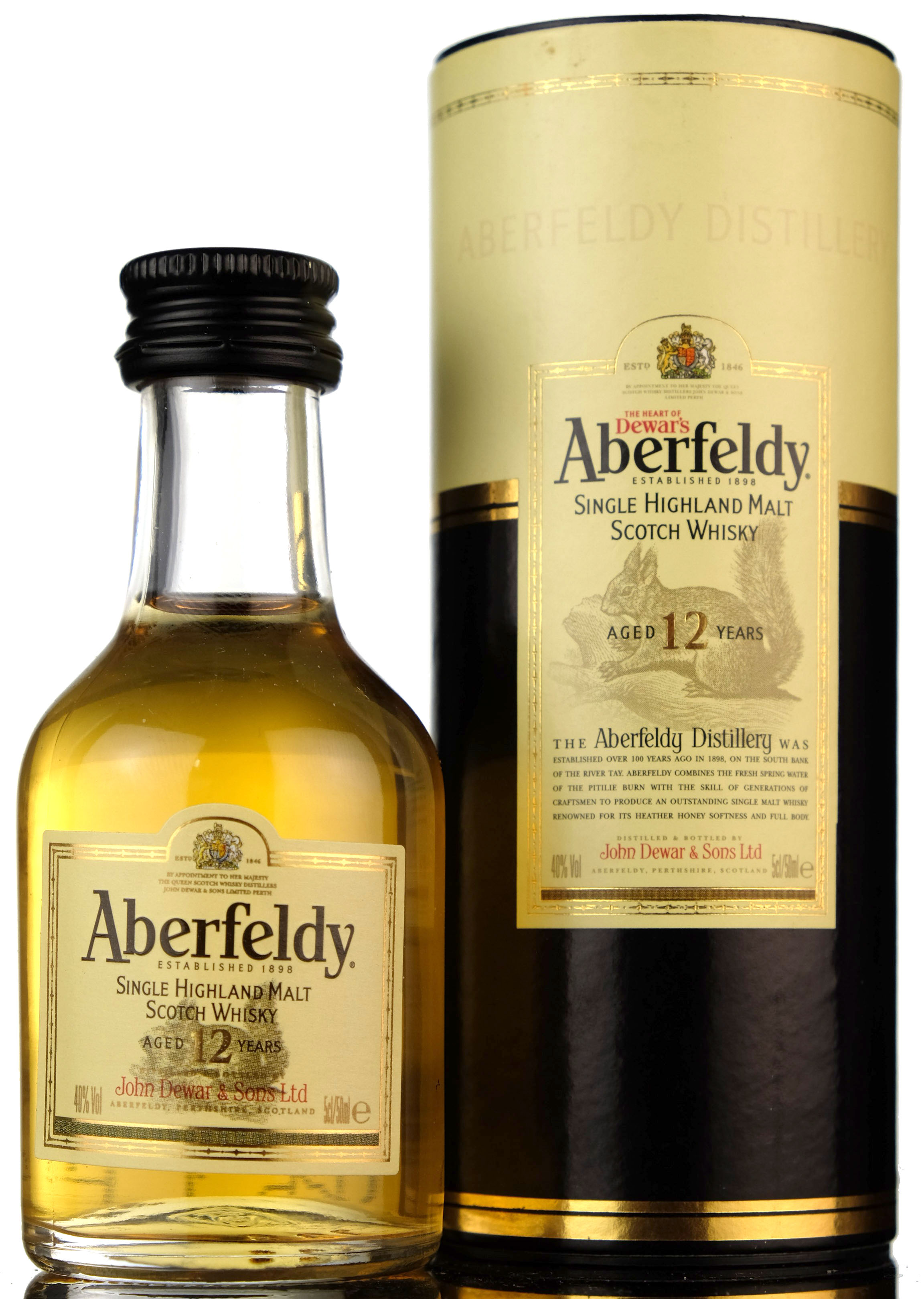 Aberfeldy 12 Year Old Miniature