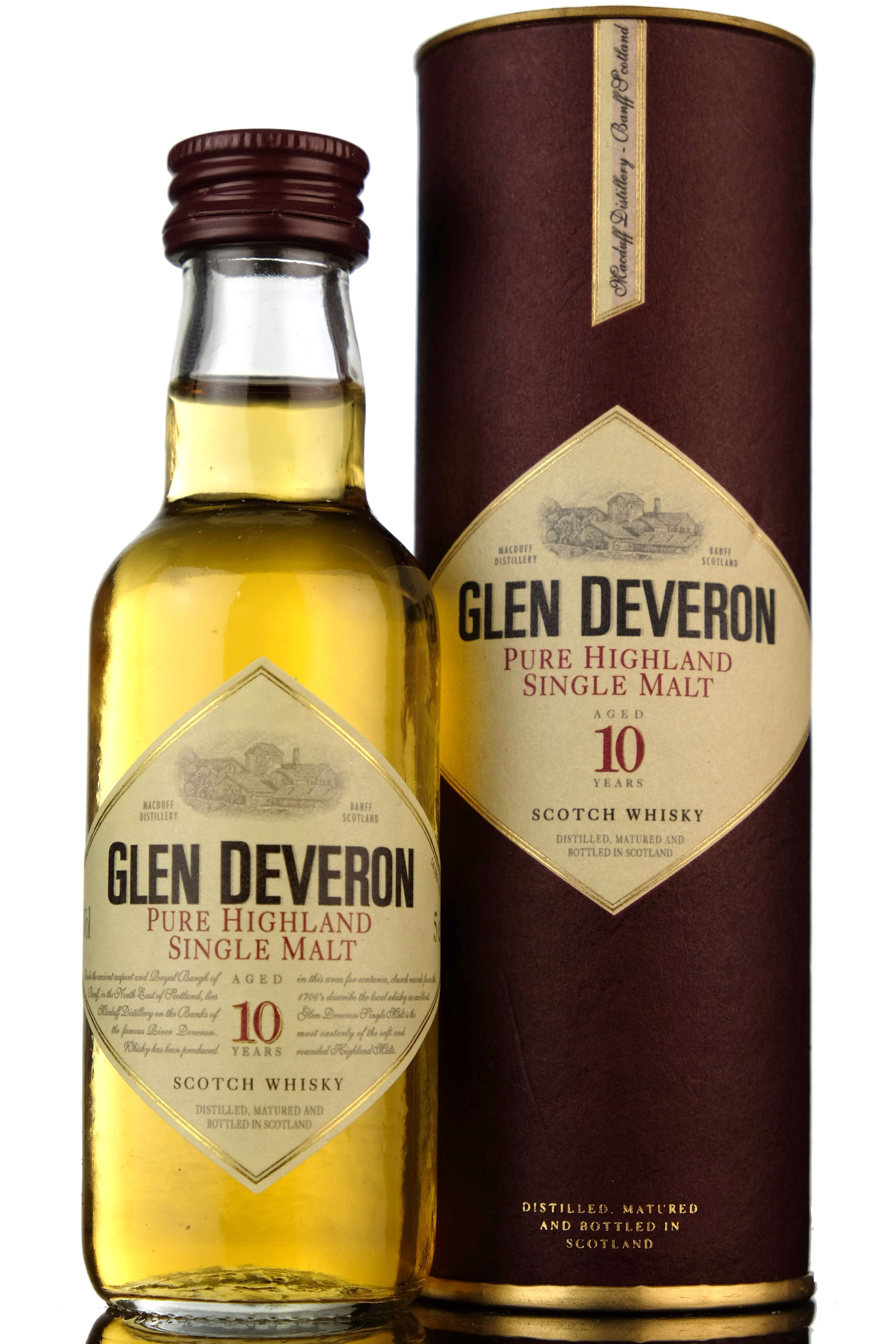 Glen Deveron 10 Year Old Miniature
