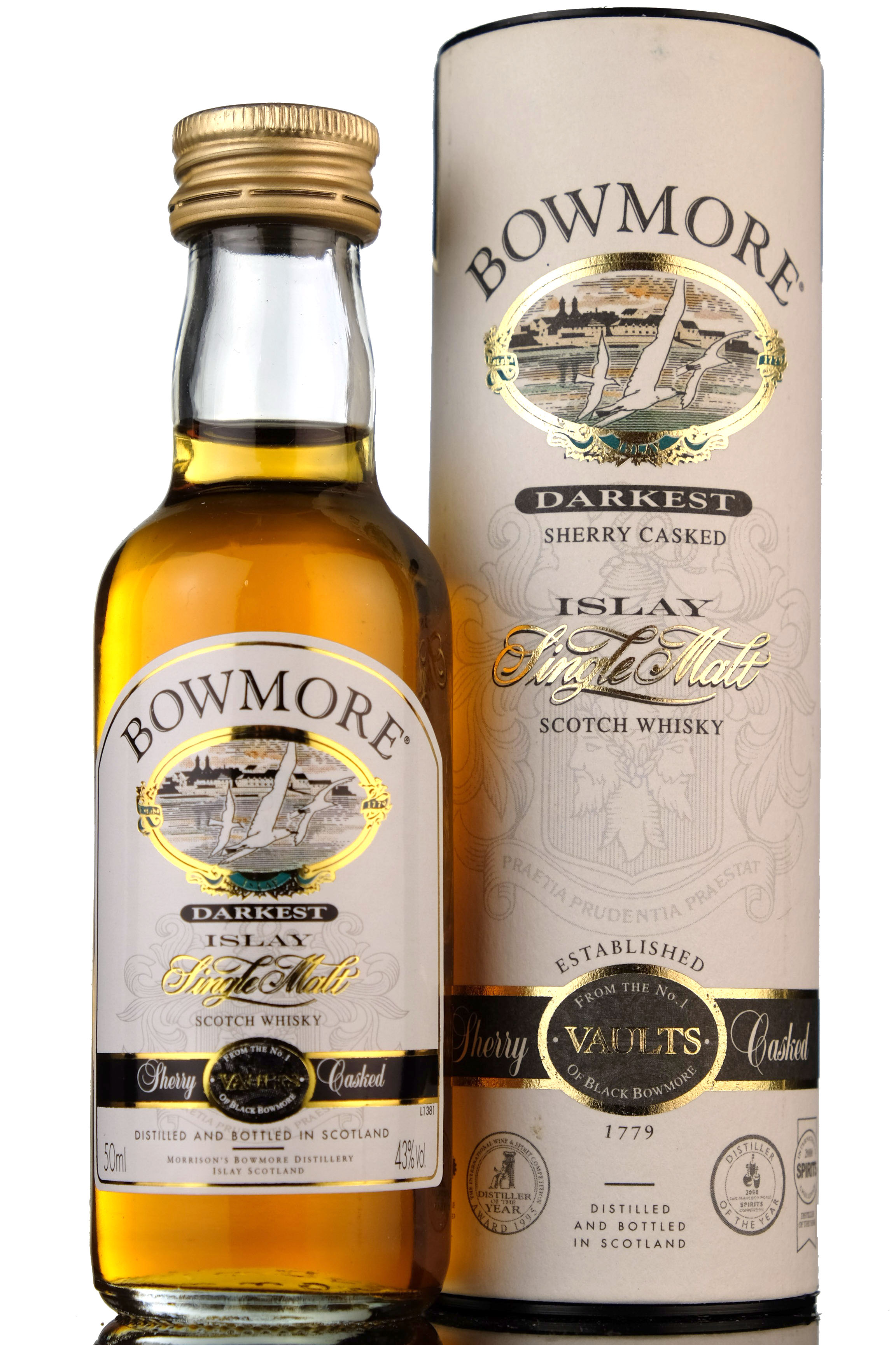 Bowmore Darkest Miniature