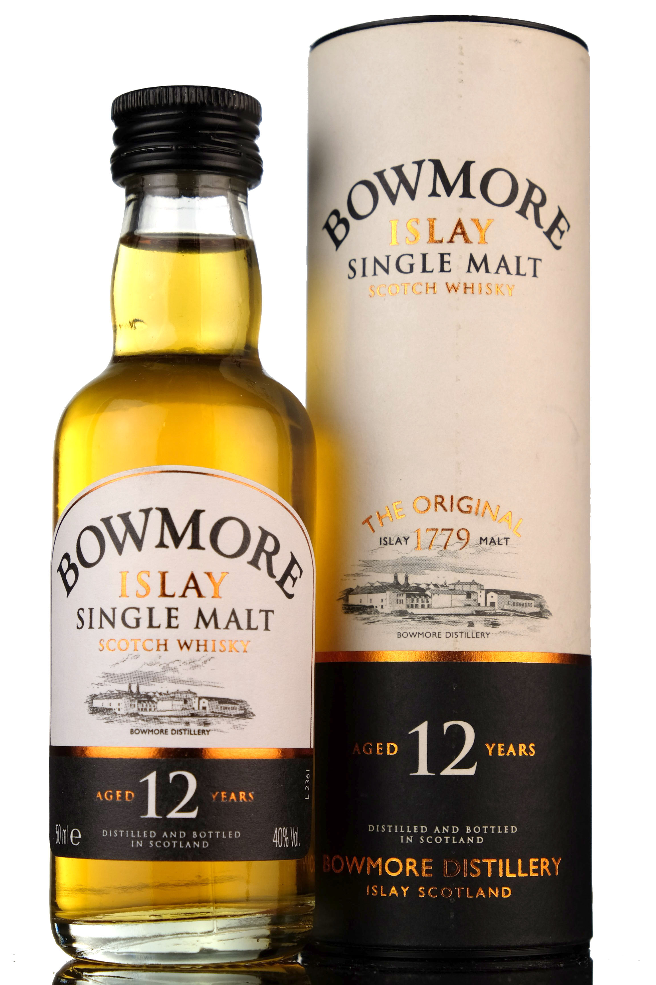 Bowmore 12 Year Old Miniature
