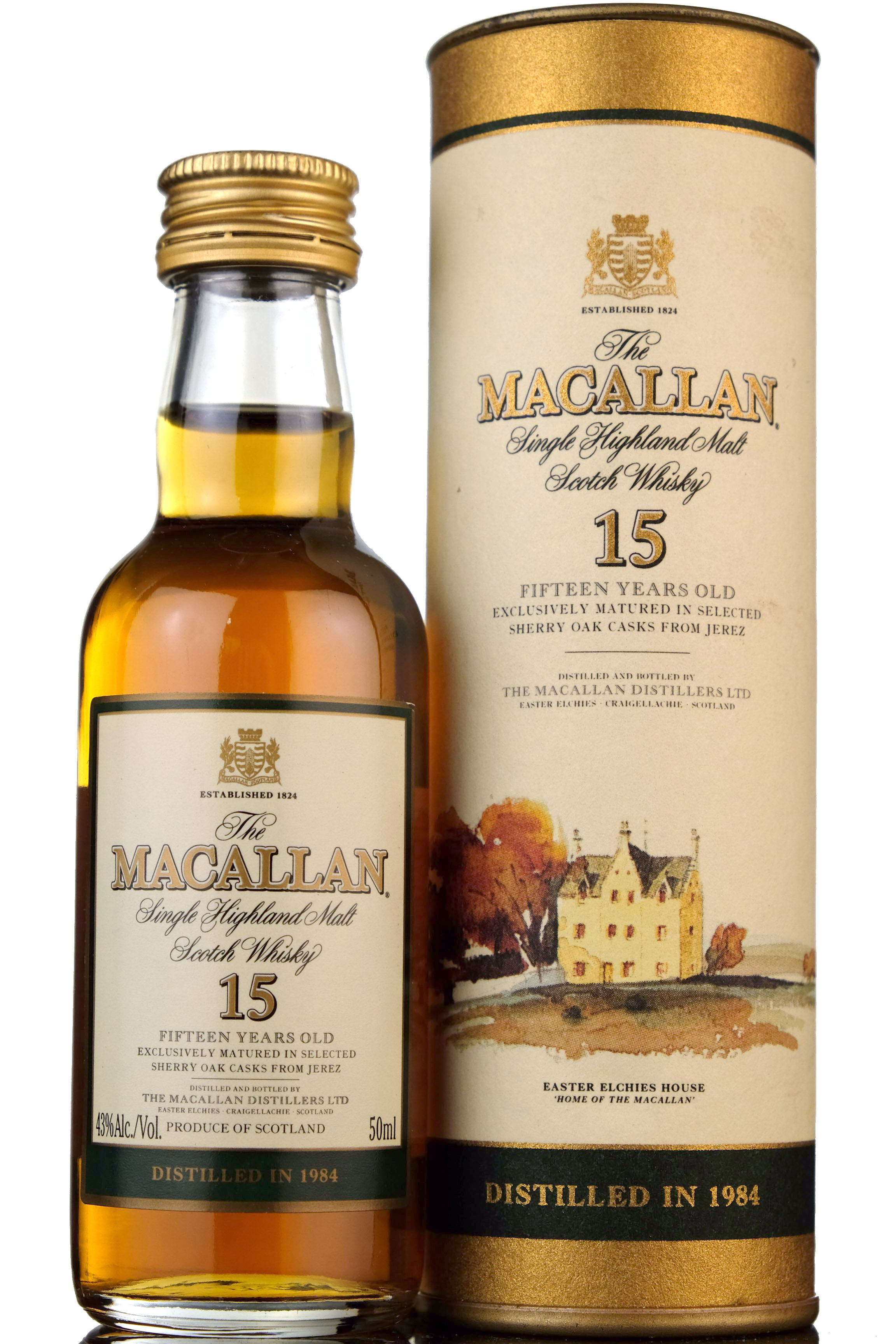 Macallan 1984 - 15 Year Old Miniature