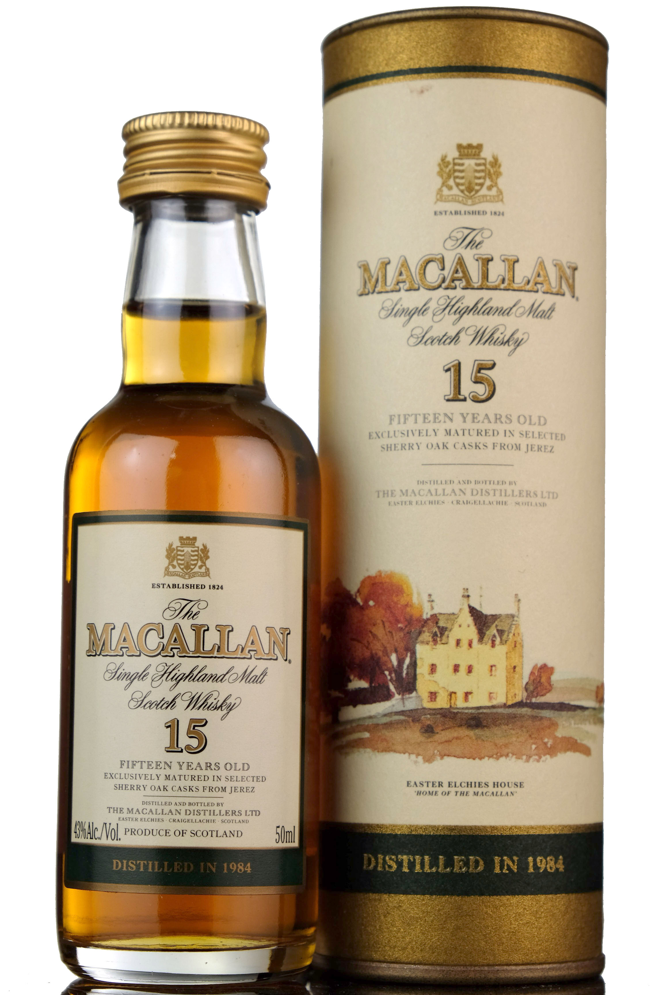 Macallan 1984 - 15 Year Old Miniature