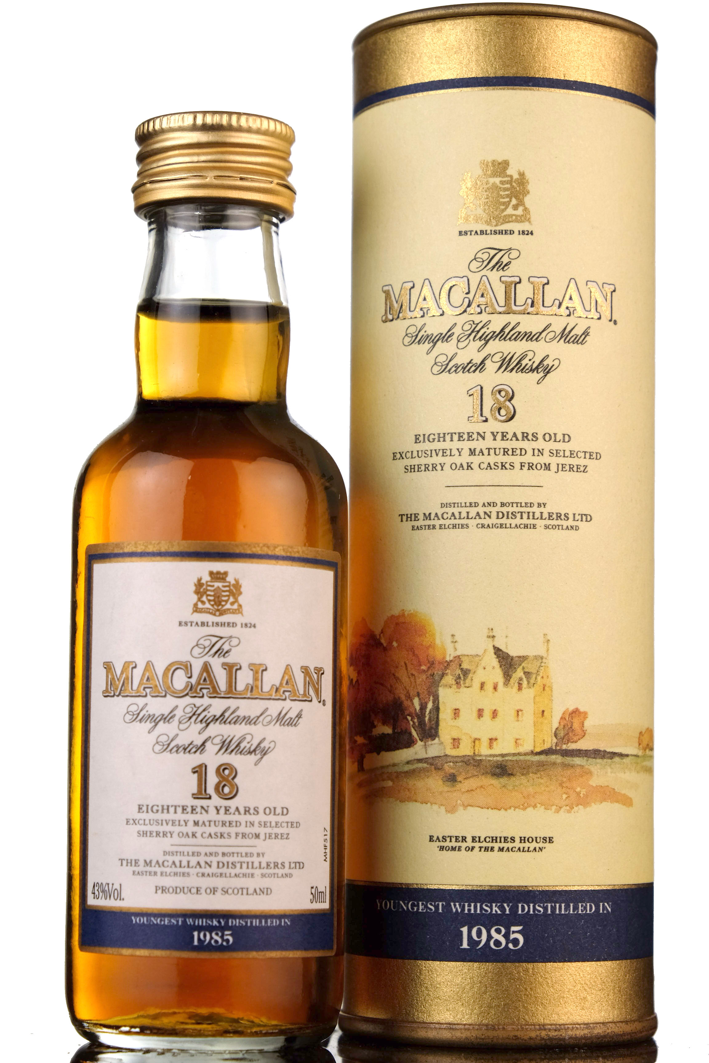 Macallan 1985 - 18 Year Old Miniature