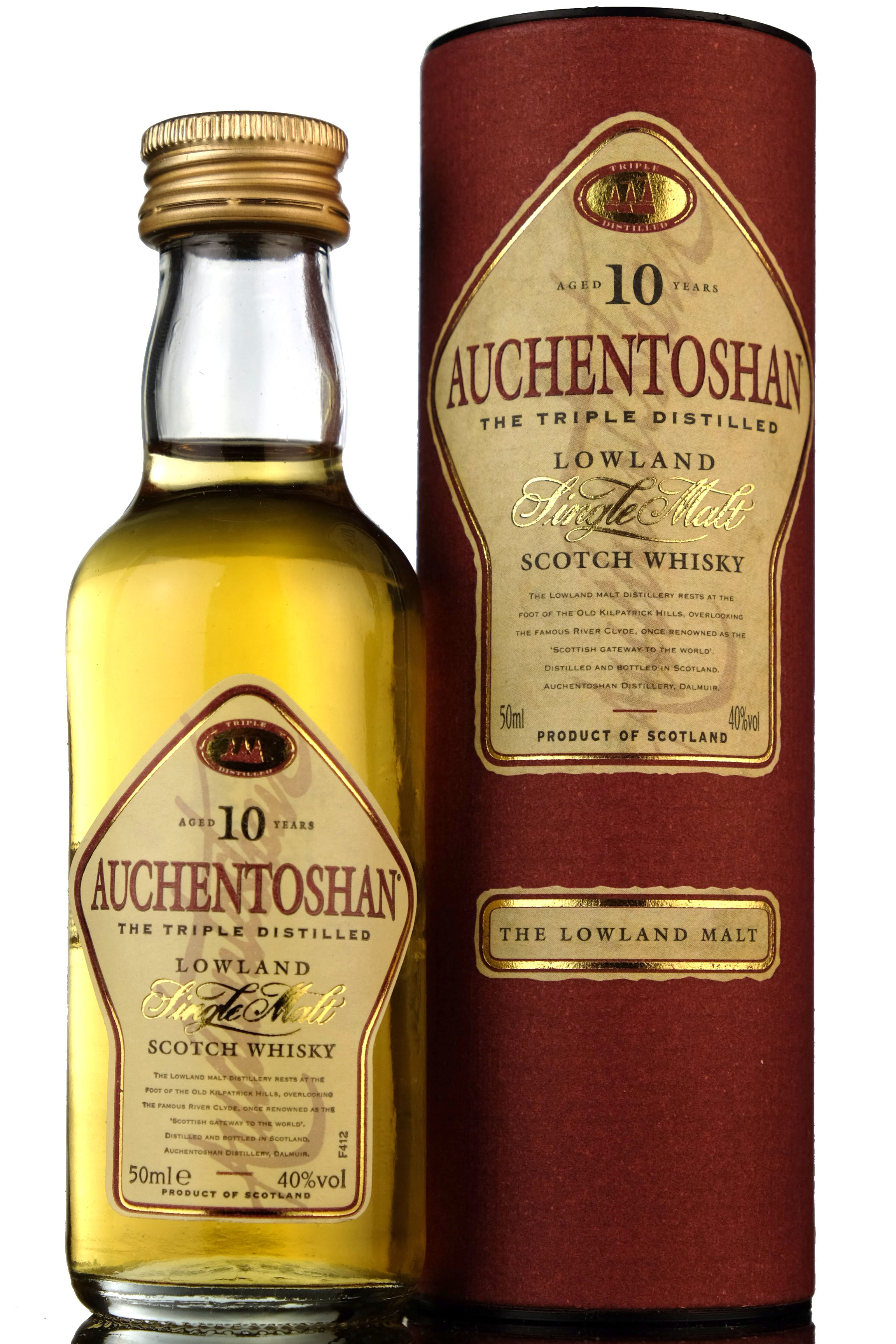 Auchentoshan 10 Year Old Miniature