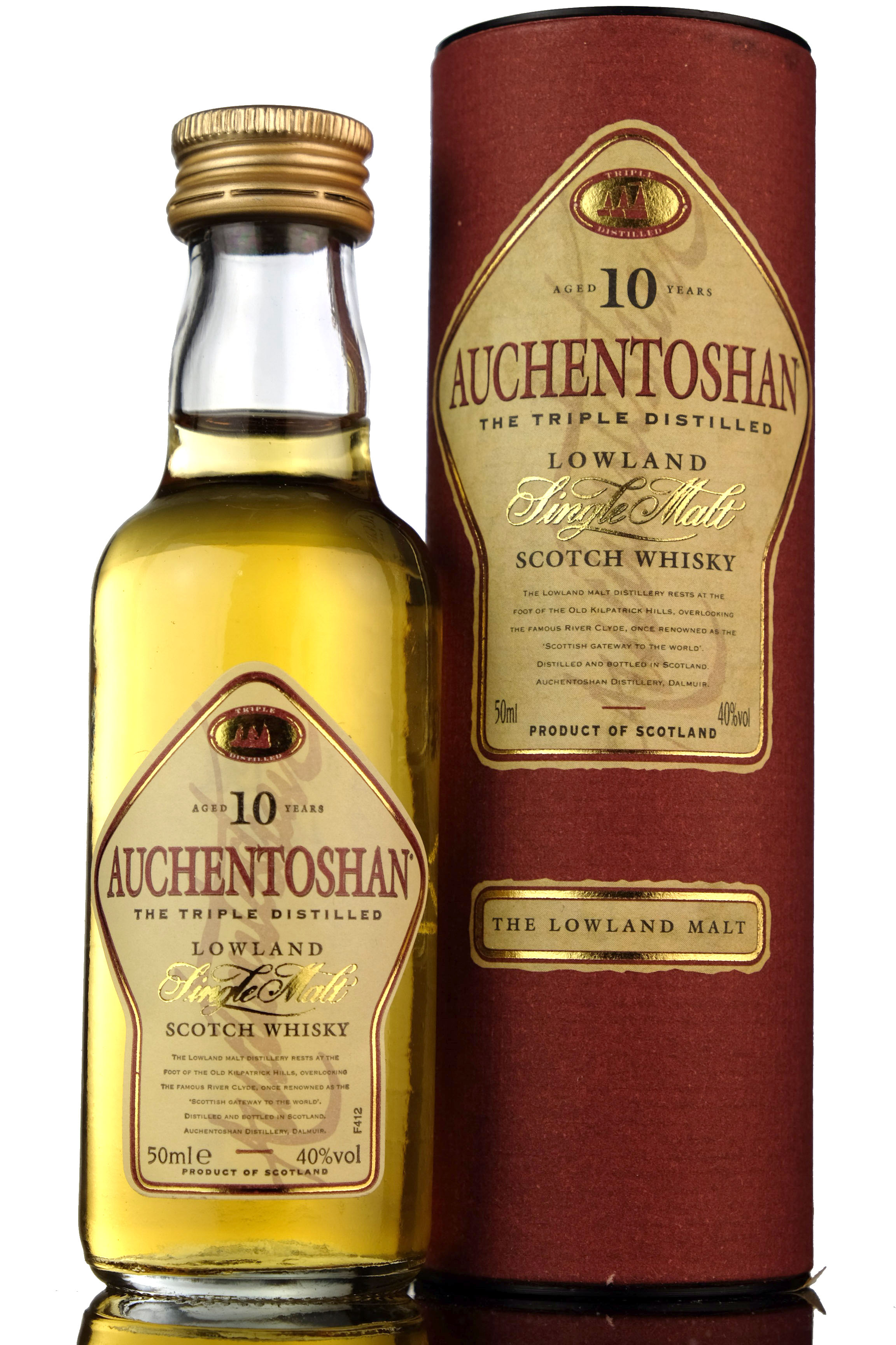 Auchentoshan 10 Year Old Miniature
