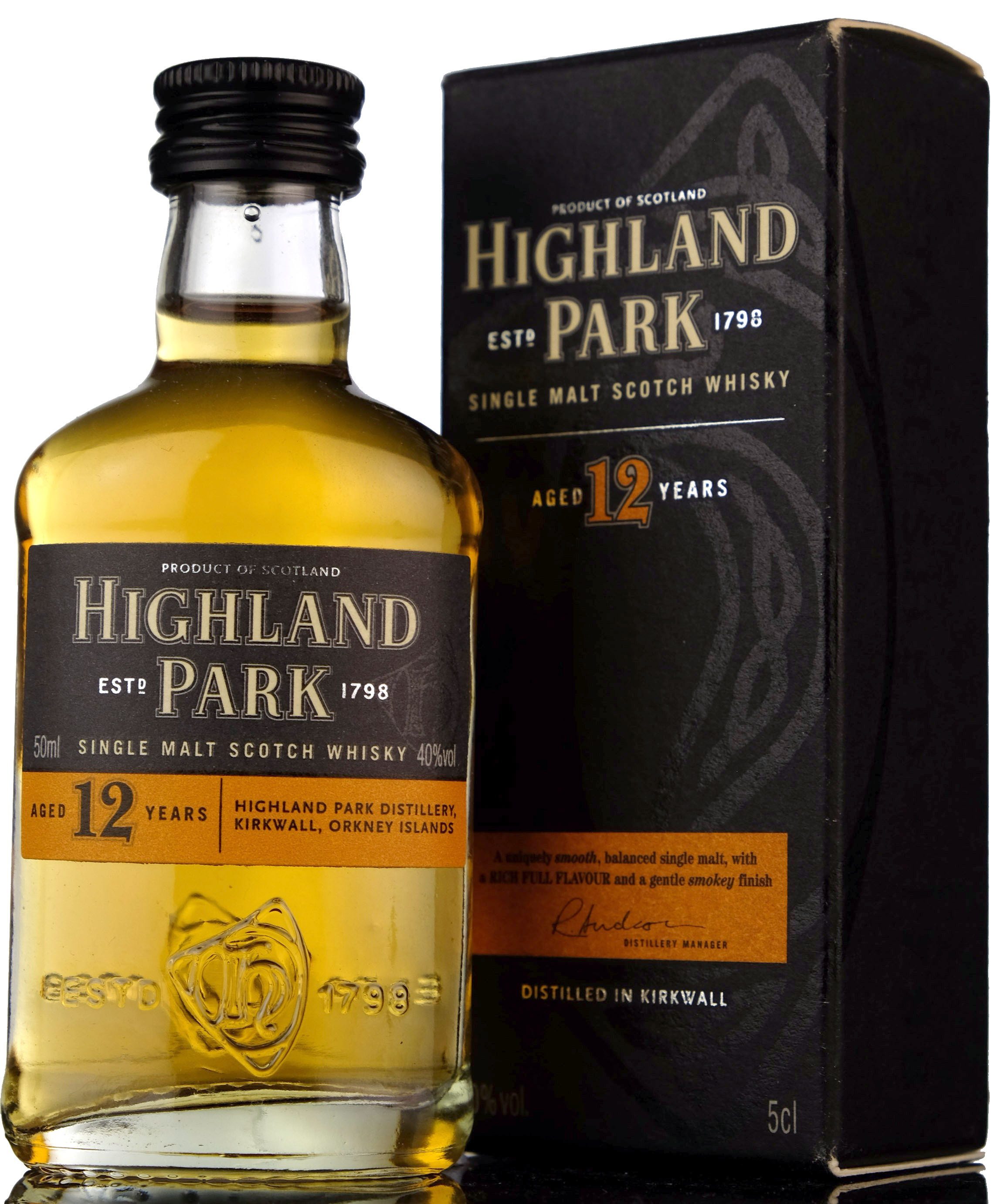 Highland Park 12 Year Old Miniature