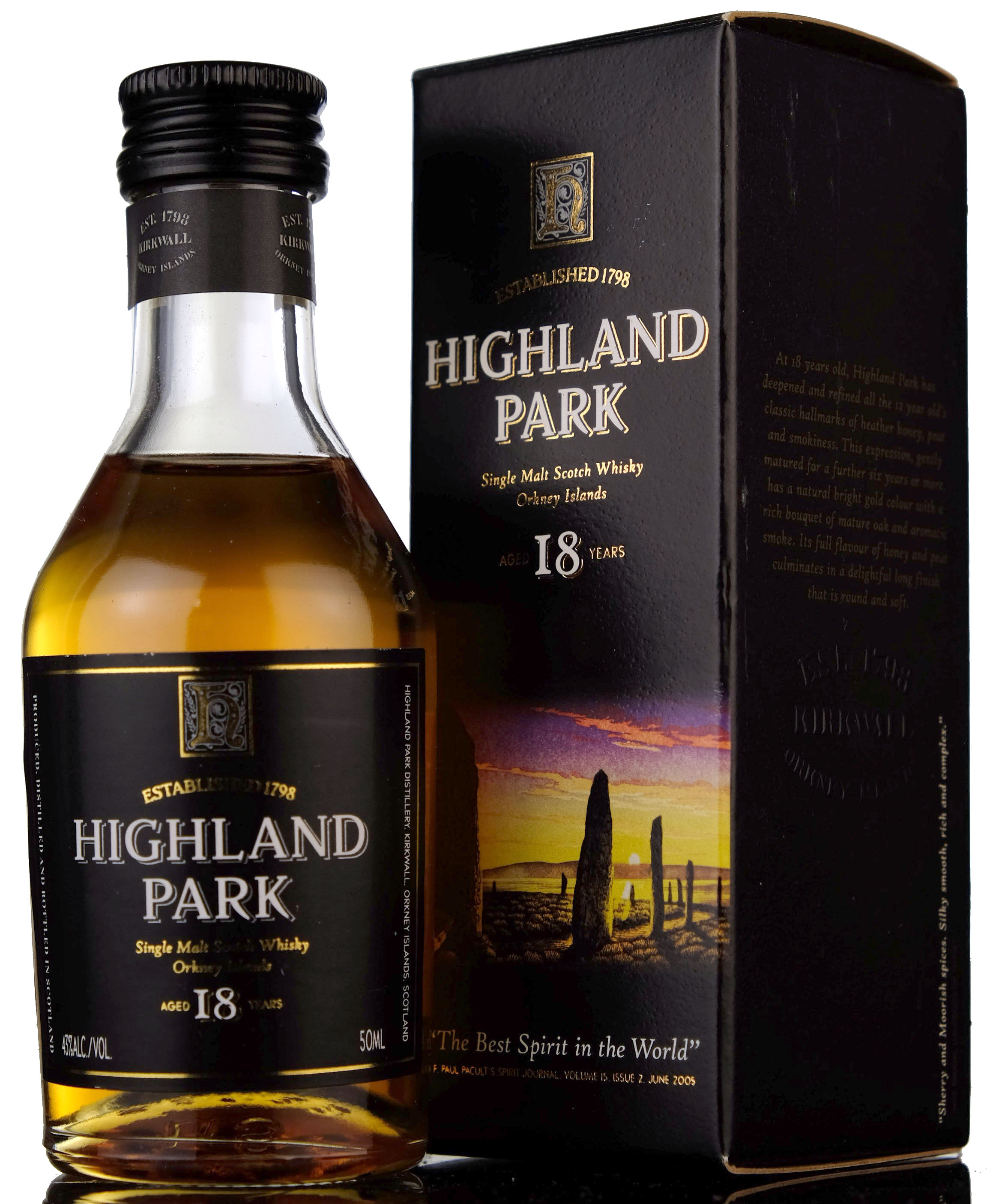 Highland Park 18 Year Old Miniature