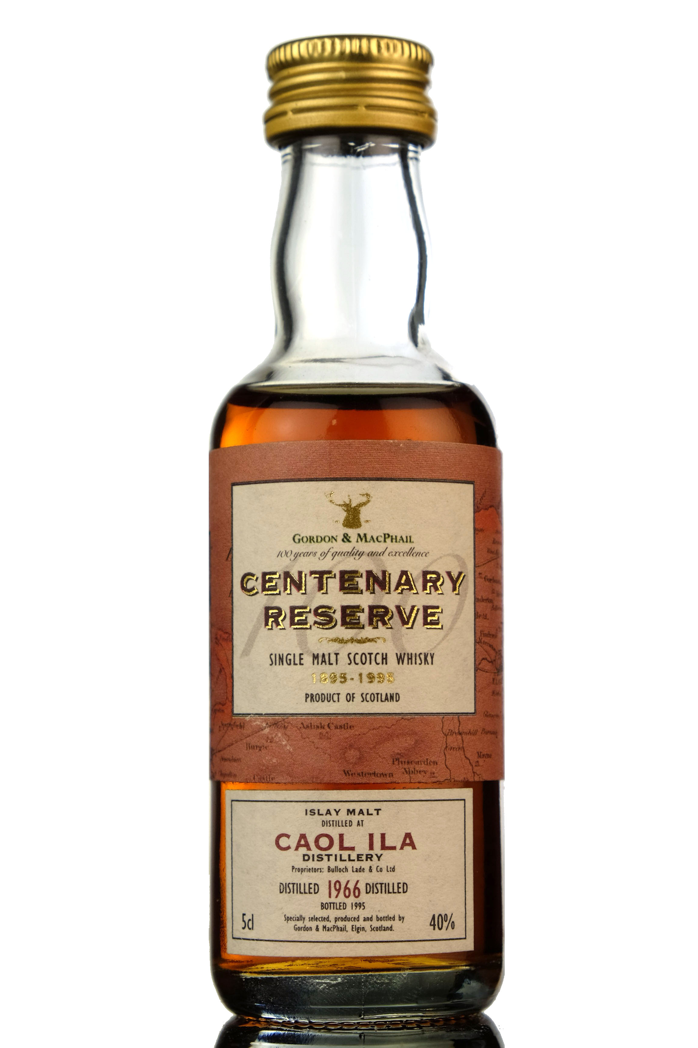 Caol Ila 1966-1995 - Centenary Reserve - Gordon & MacPhail Miniature