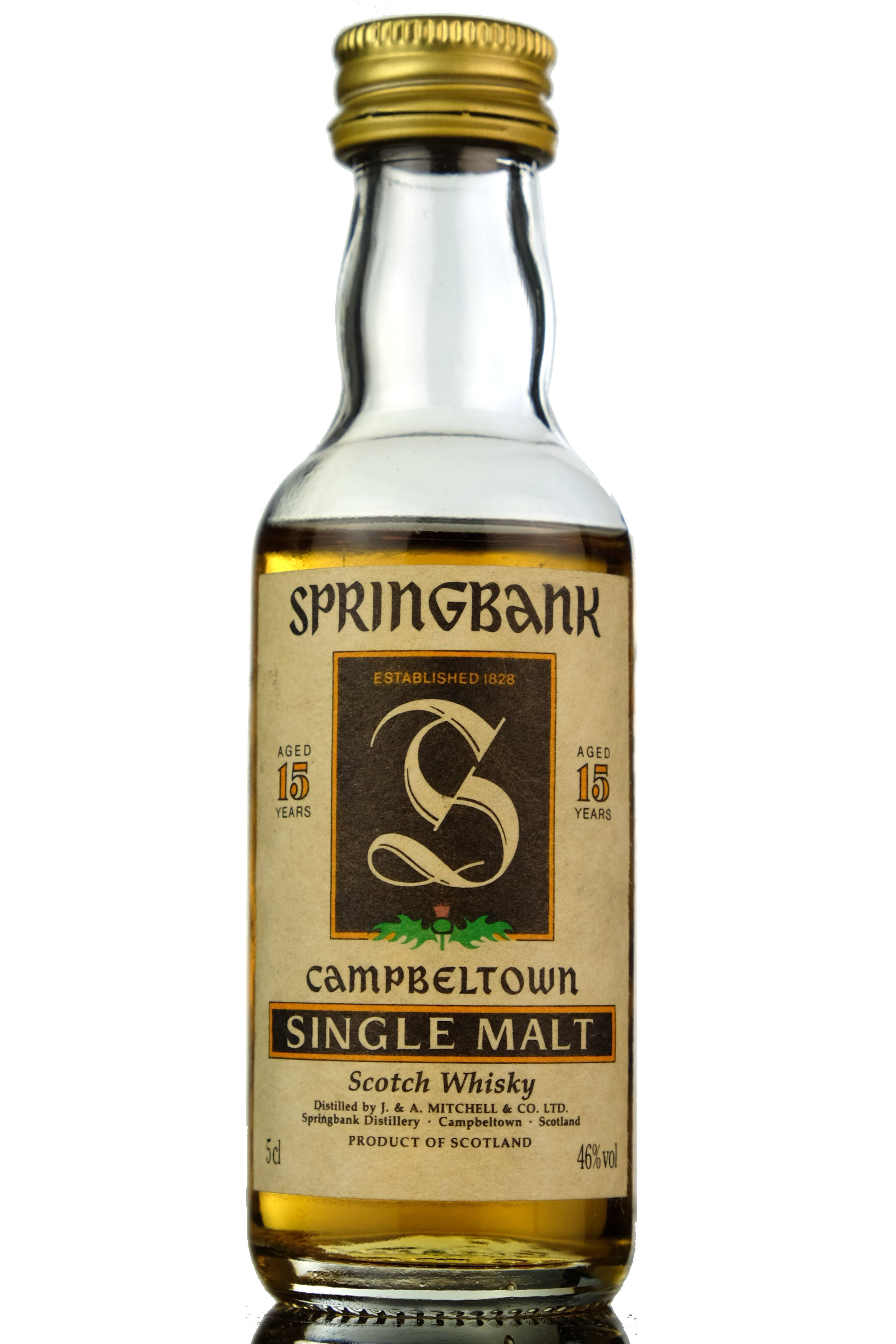 Springbank 15 Year Old Miniature