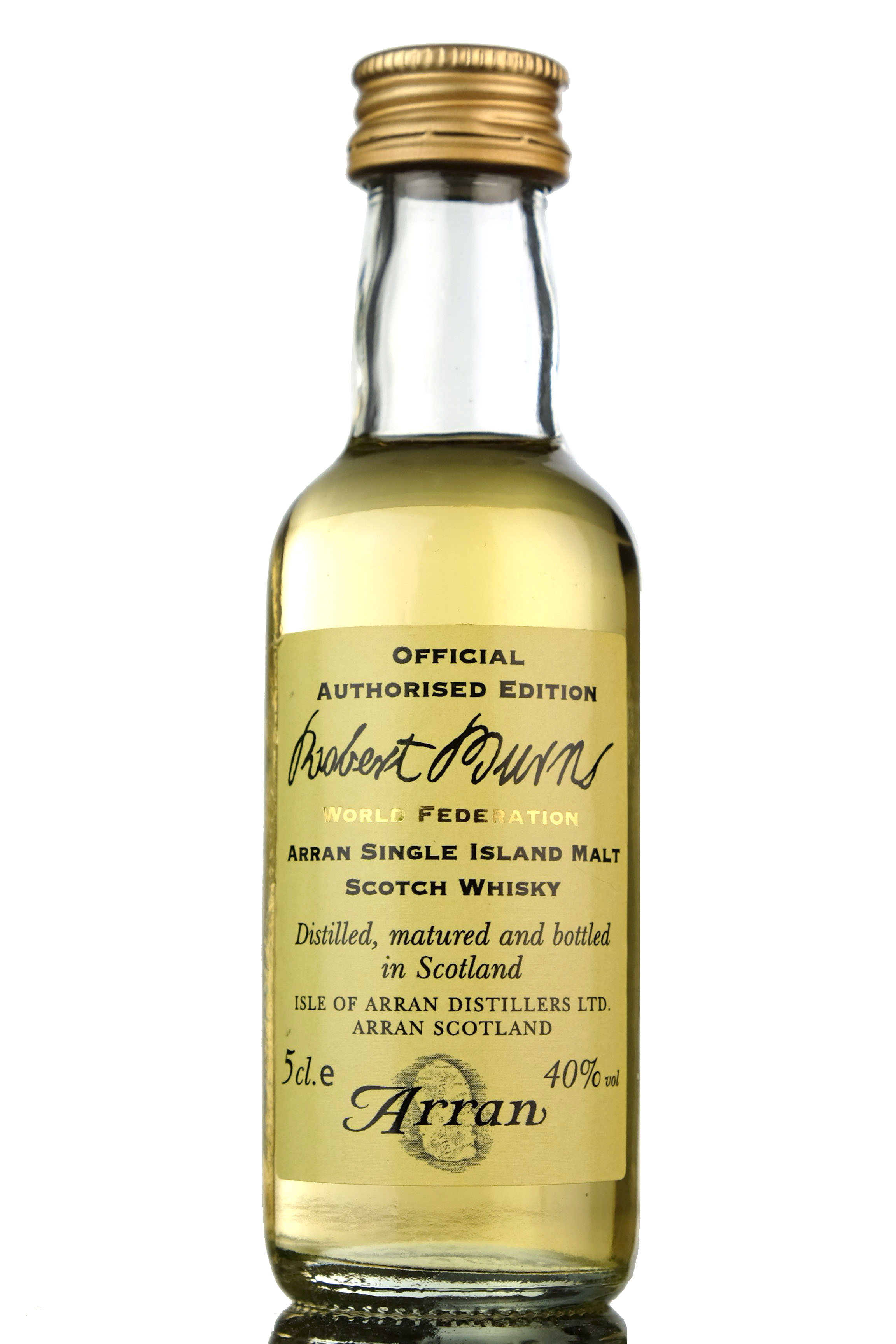 Arran Robert Burns - World Federation Miniature