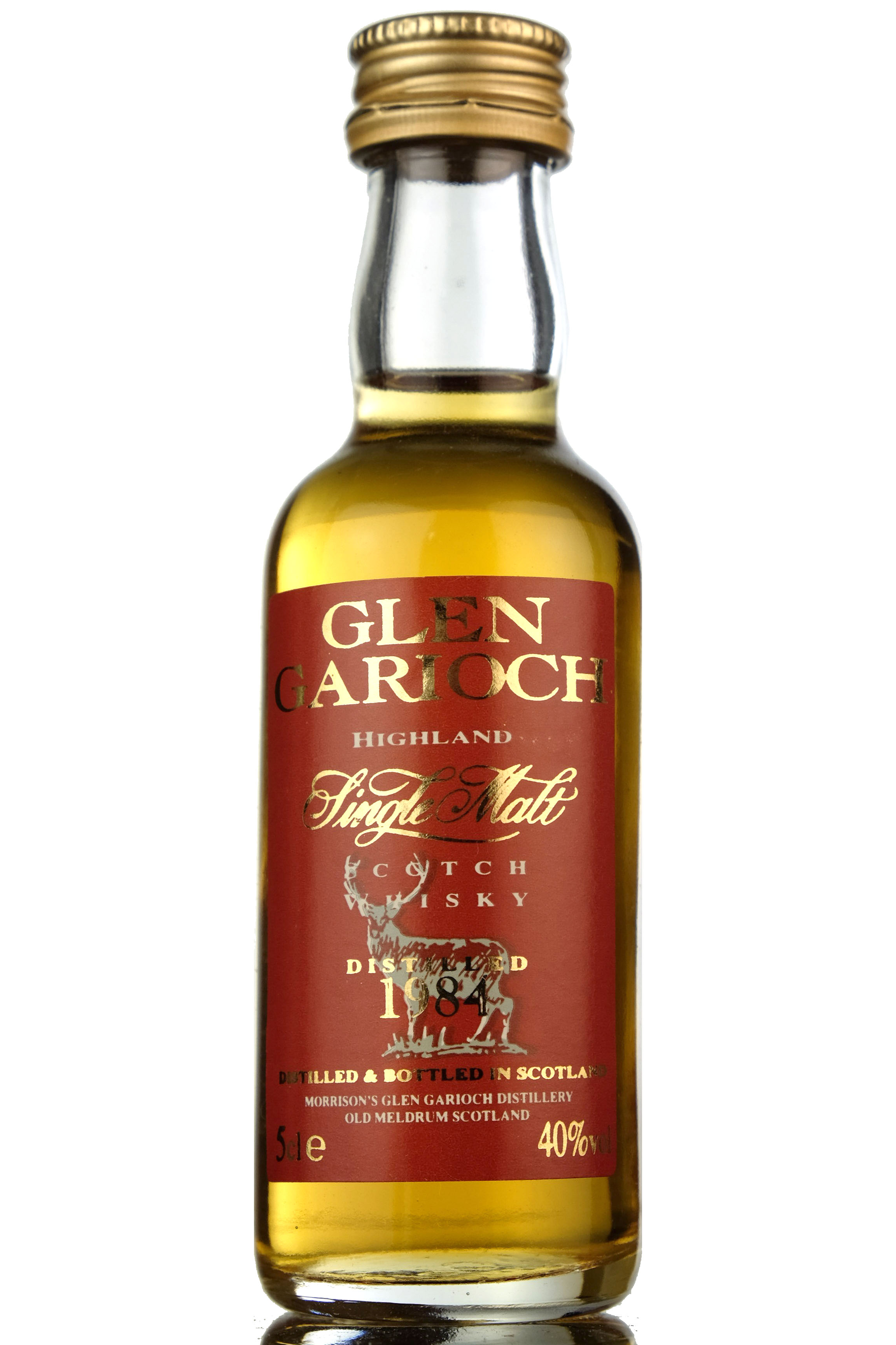 Glen Garioch 1984 Miniature