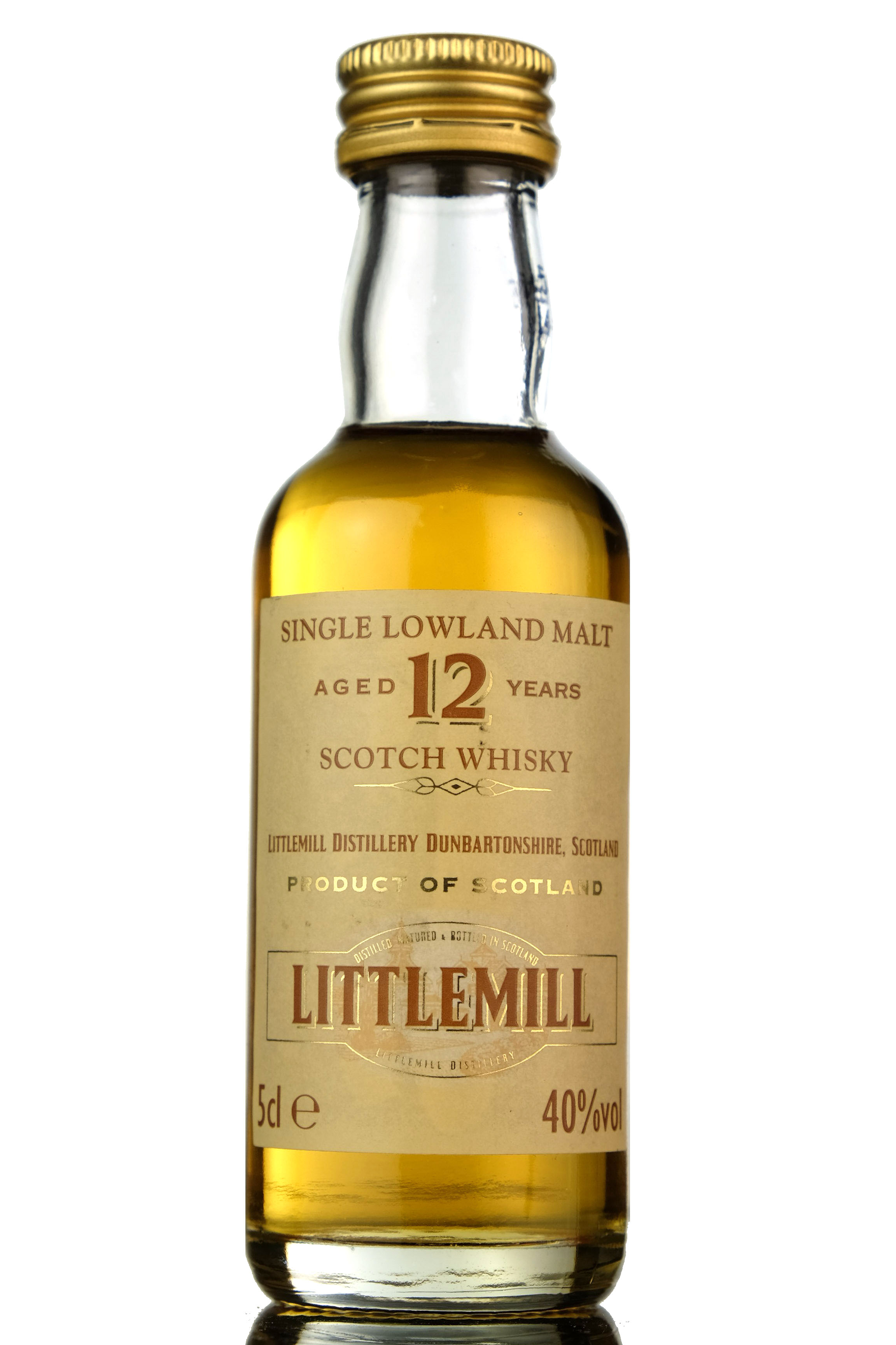 Littlemill 12 Year Old Miniature