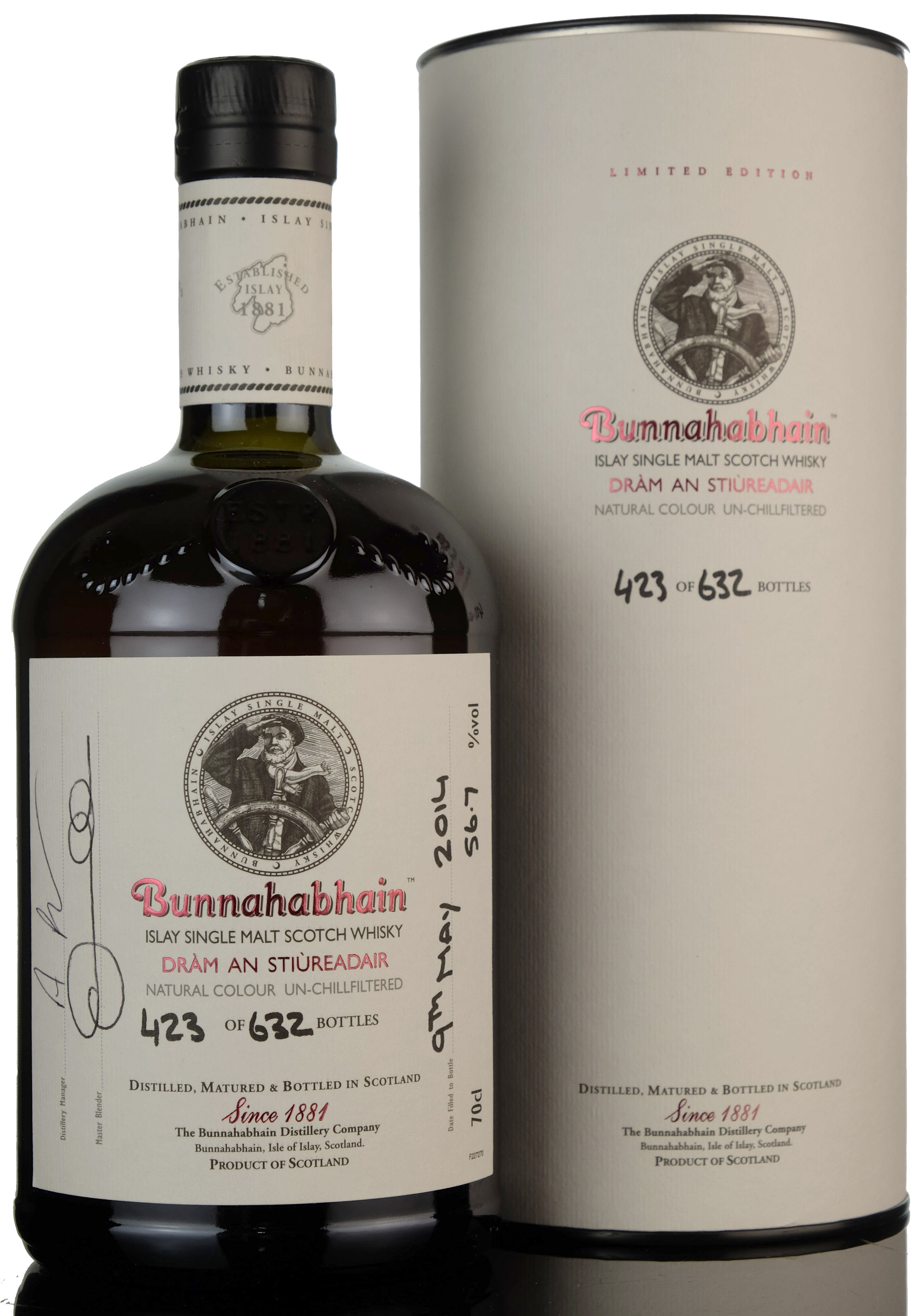 Bunnahabhain Dram An Stiureadair - Festival 2014
