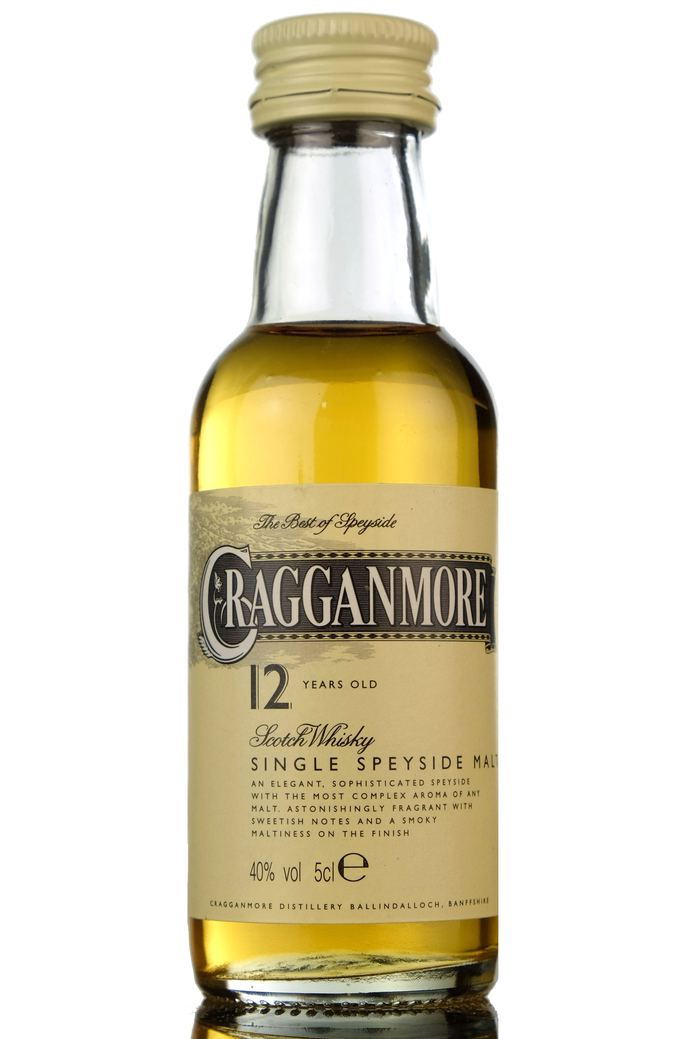 Cragganmore 12 Year Old Miniature