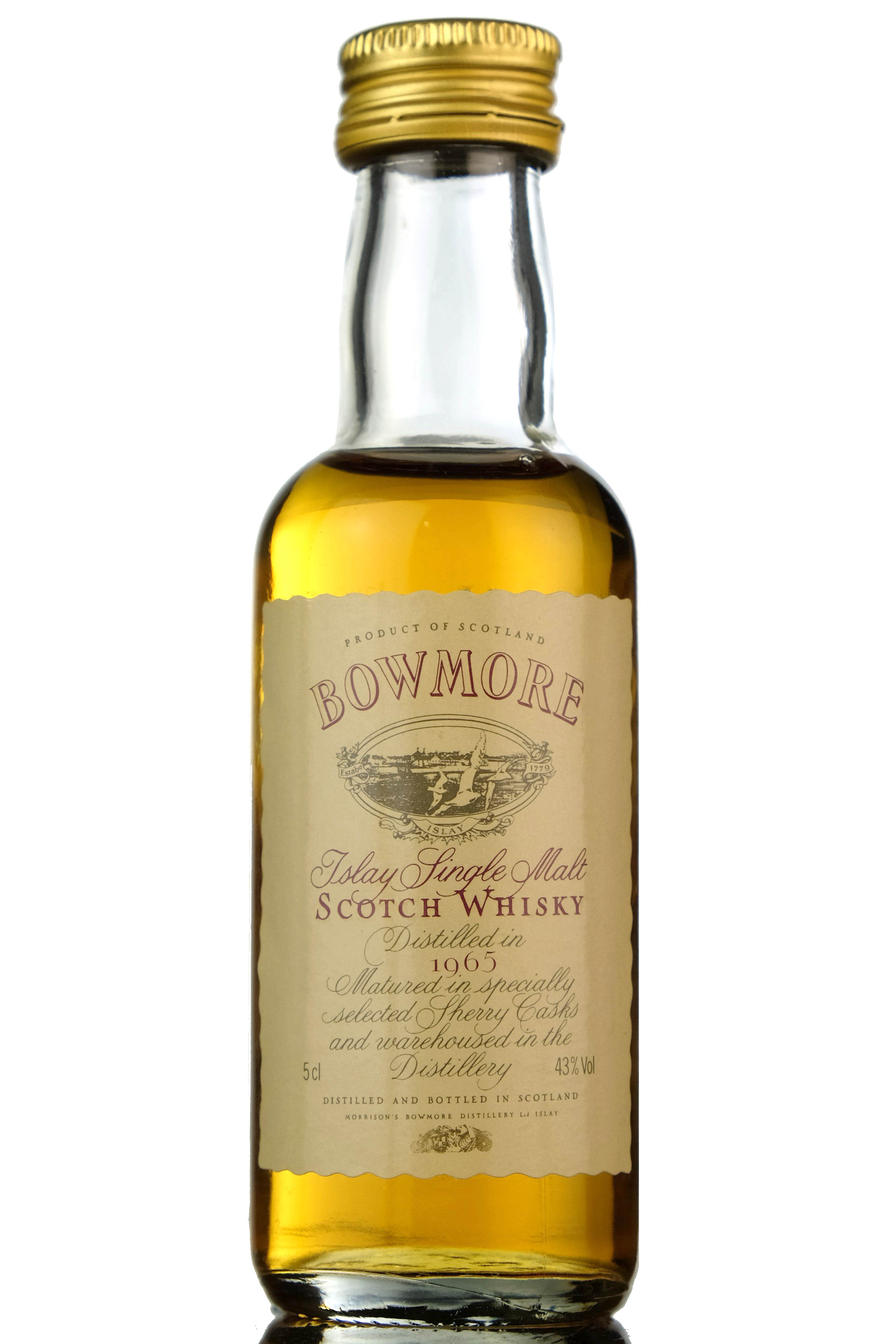 Bowmore 1965 Miniature