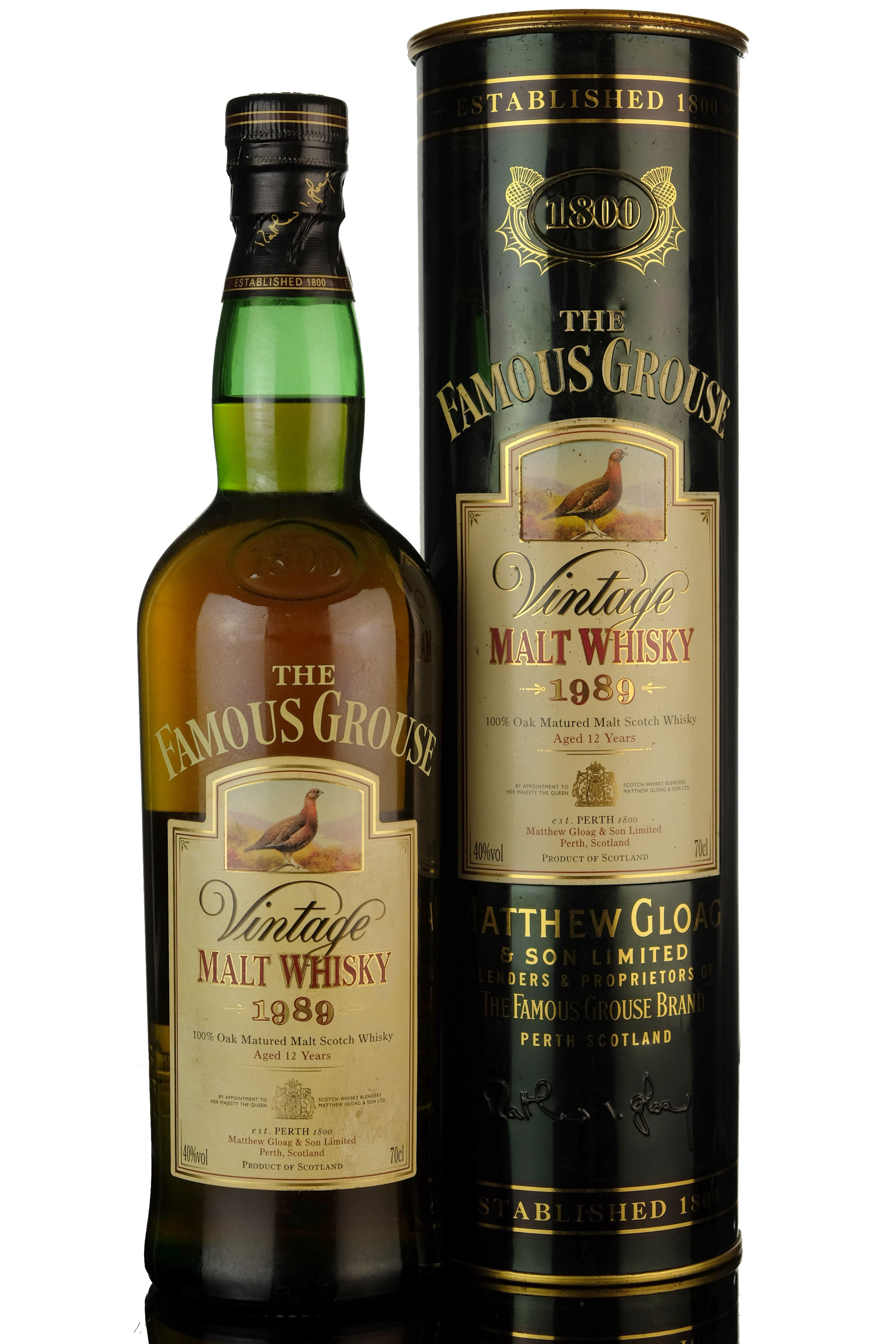 Famous Grouse 1989 - 12 Year Old