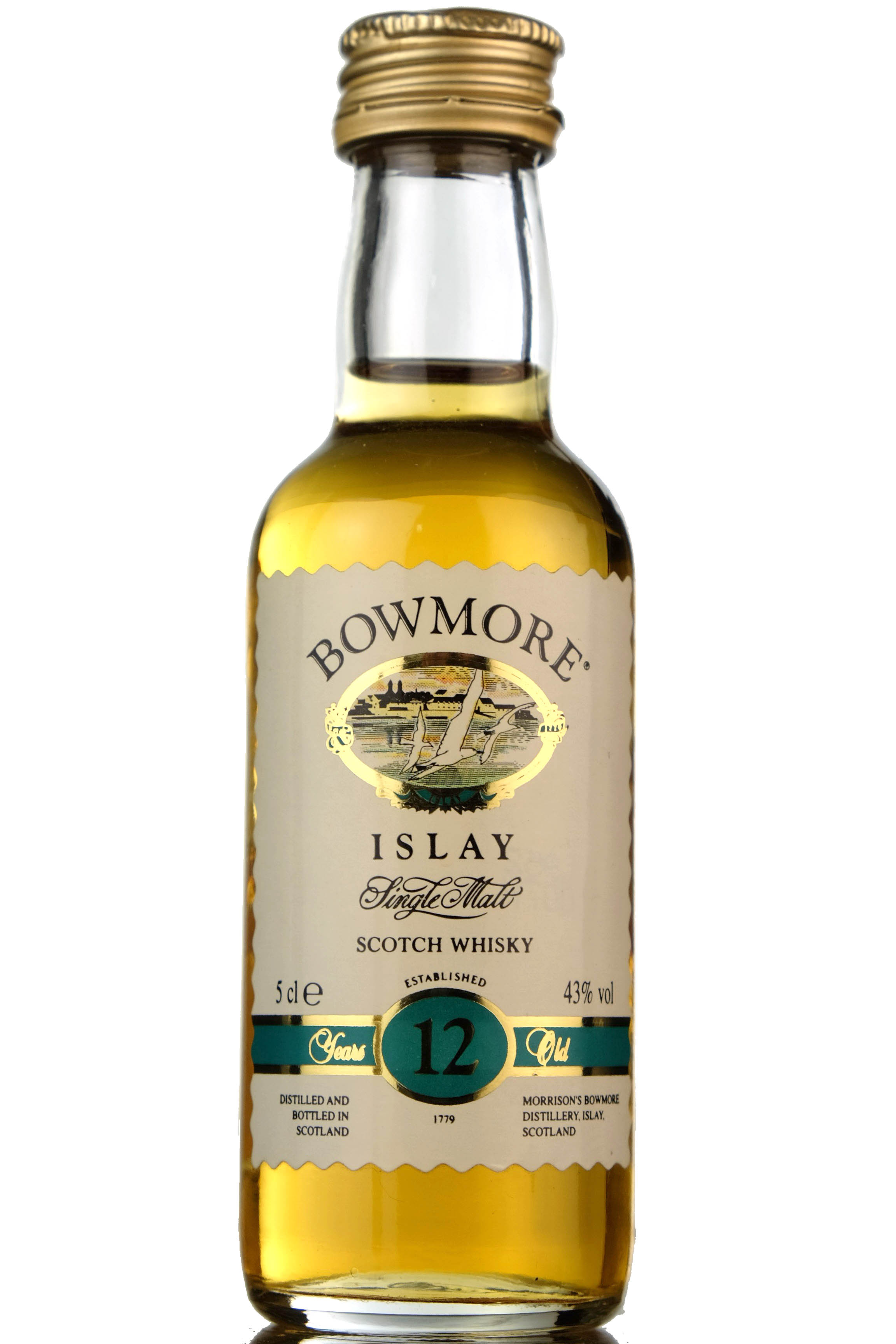 Bowmore 12 Year Old Miniature