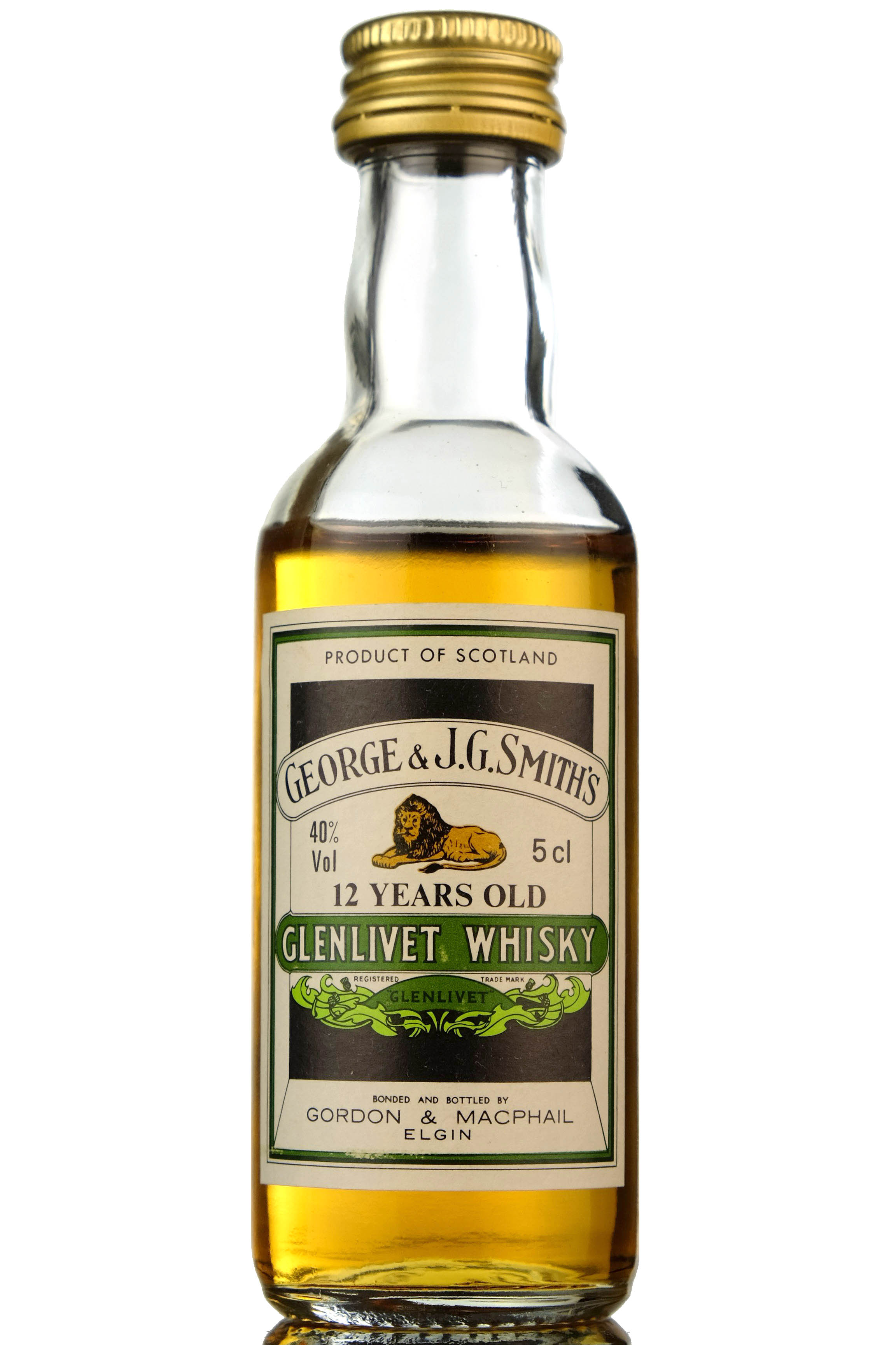 Glenlivet 12 Year Old Miniature - Gordon & MacPhail