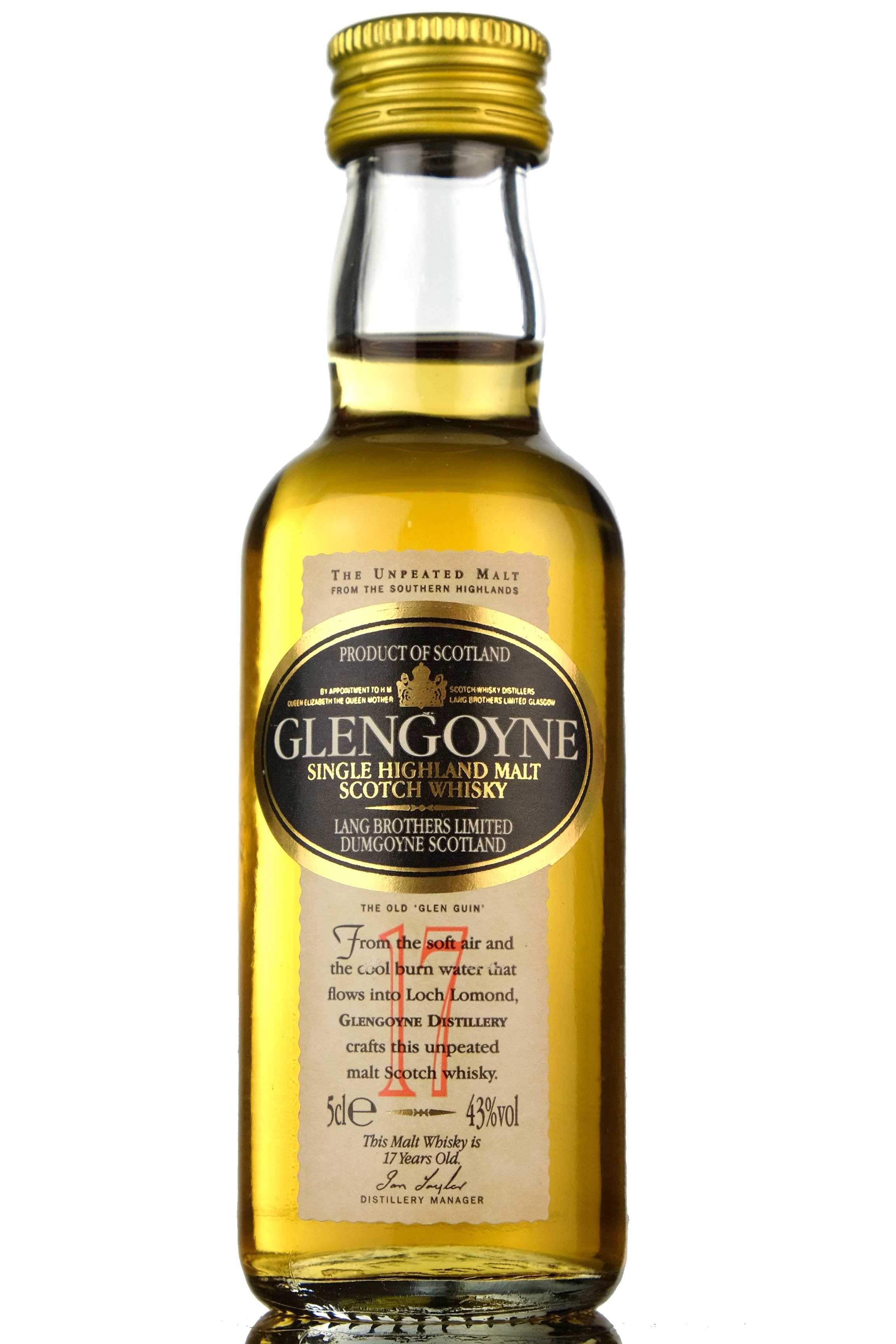 Glengoyne 17 Year Old Miniature