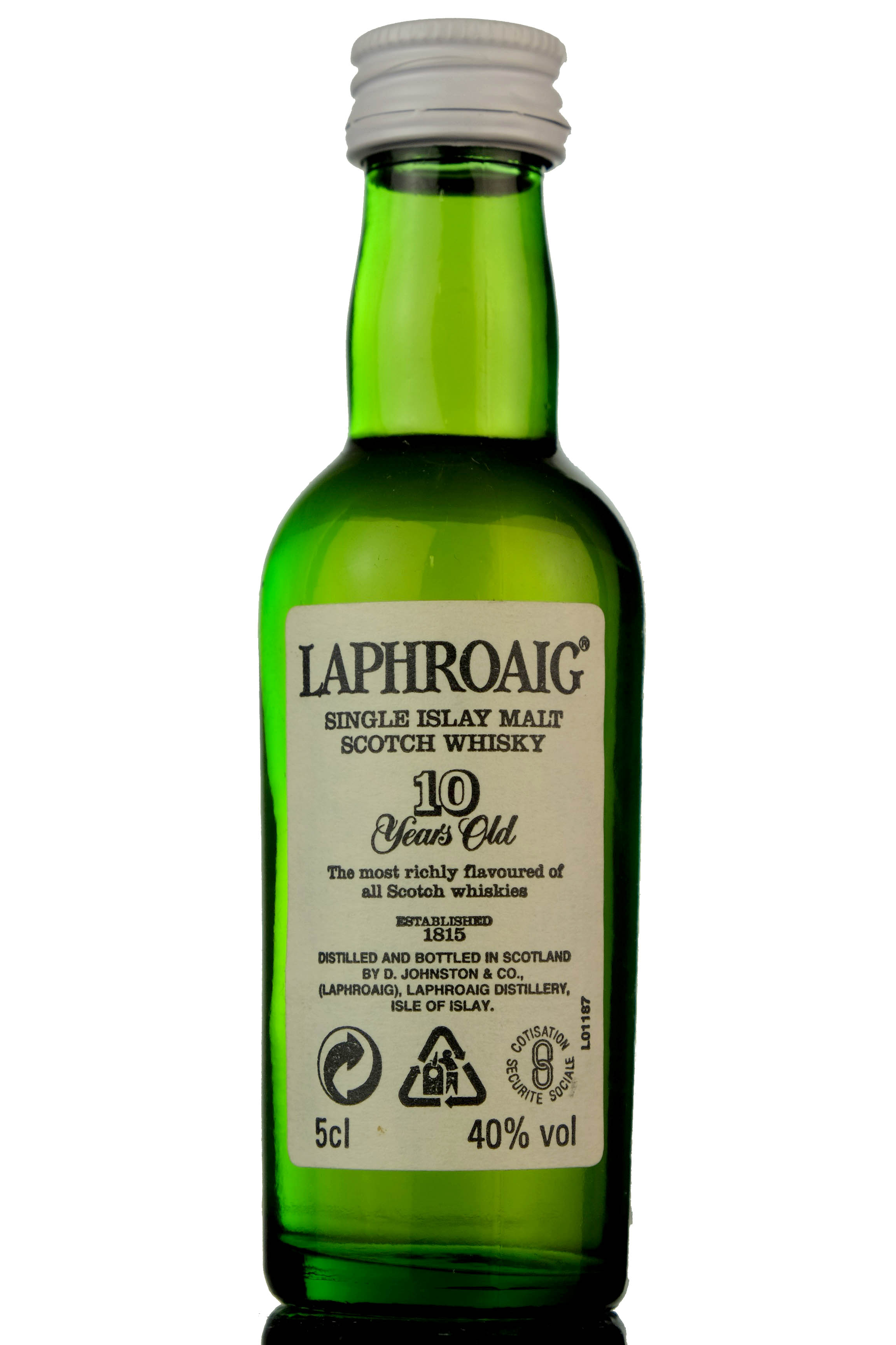 Laphroaig 10 Year Old Miniature