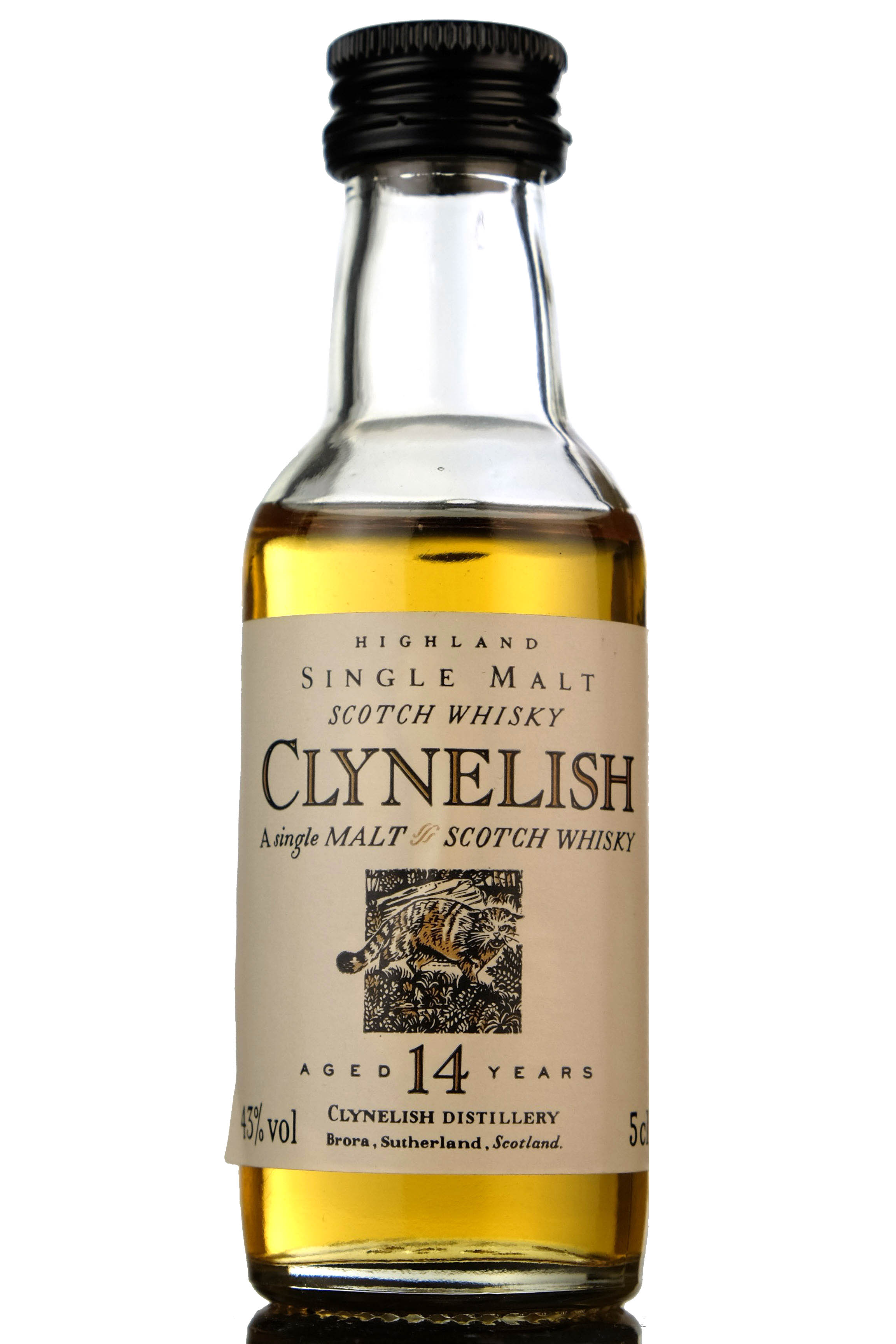 Clynelish 14 Year Old - Flora & Fauna Miniature
