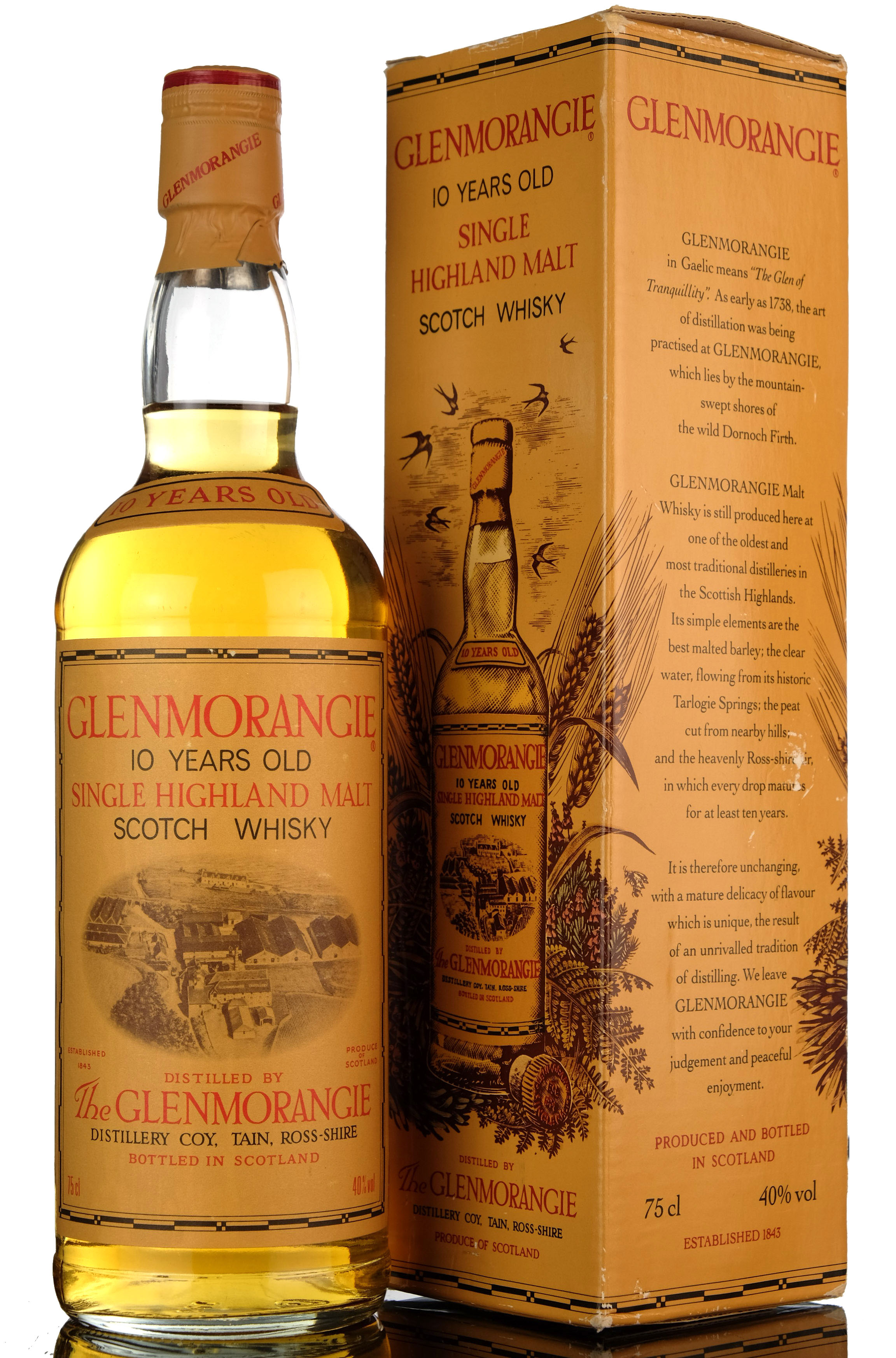 Glenmorangie 10 Year Old - Circa 1990