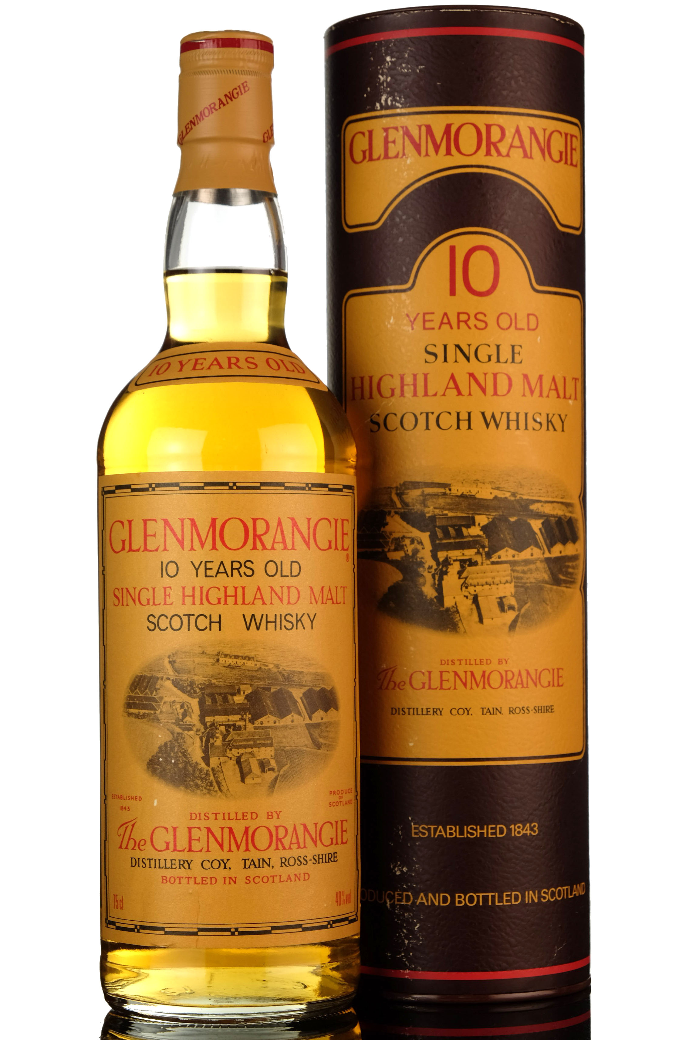 Glenmorangie 10 Year Old - Circa 1990