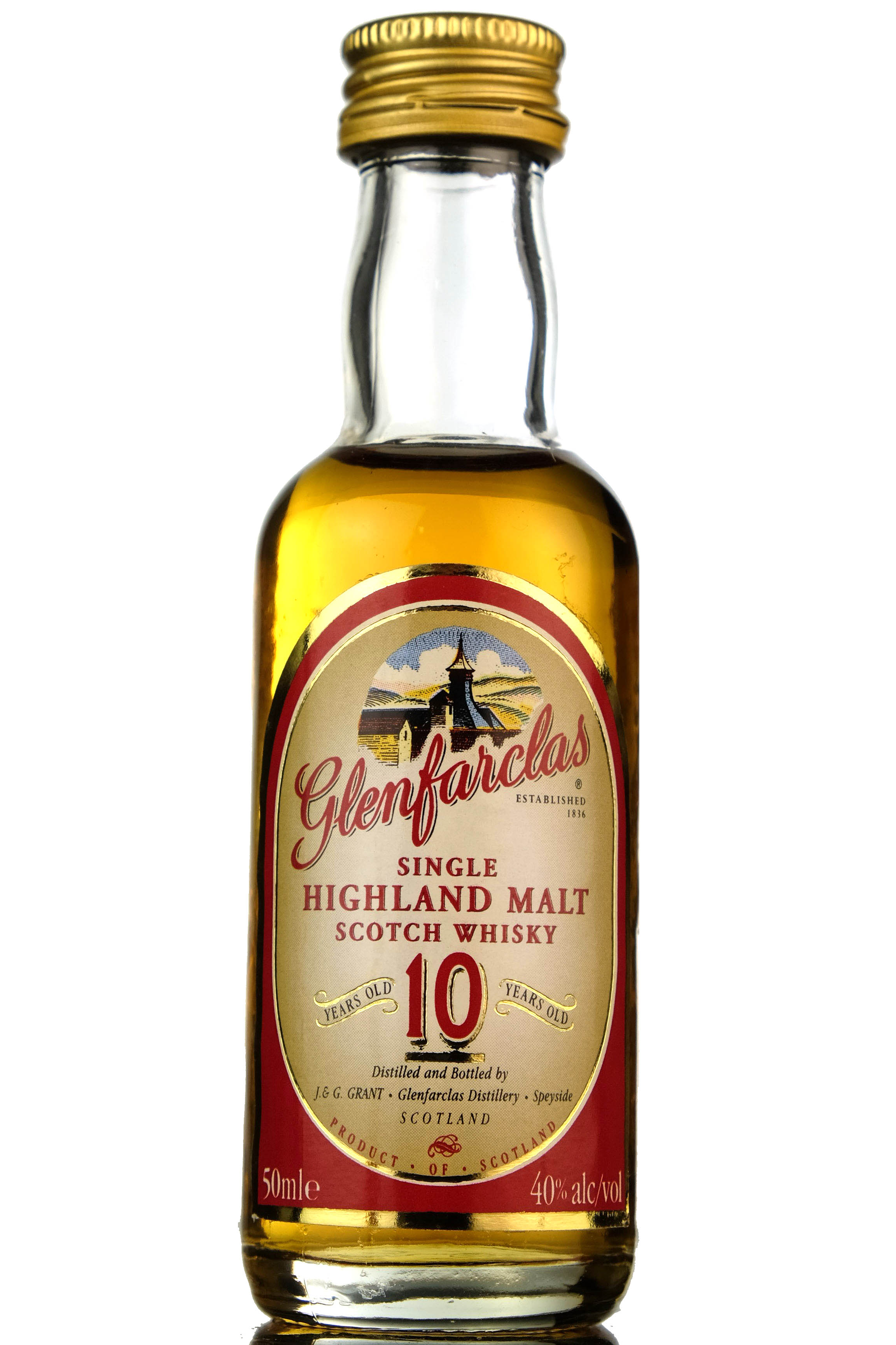 Glenfarclas 10 Year Old Miniature