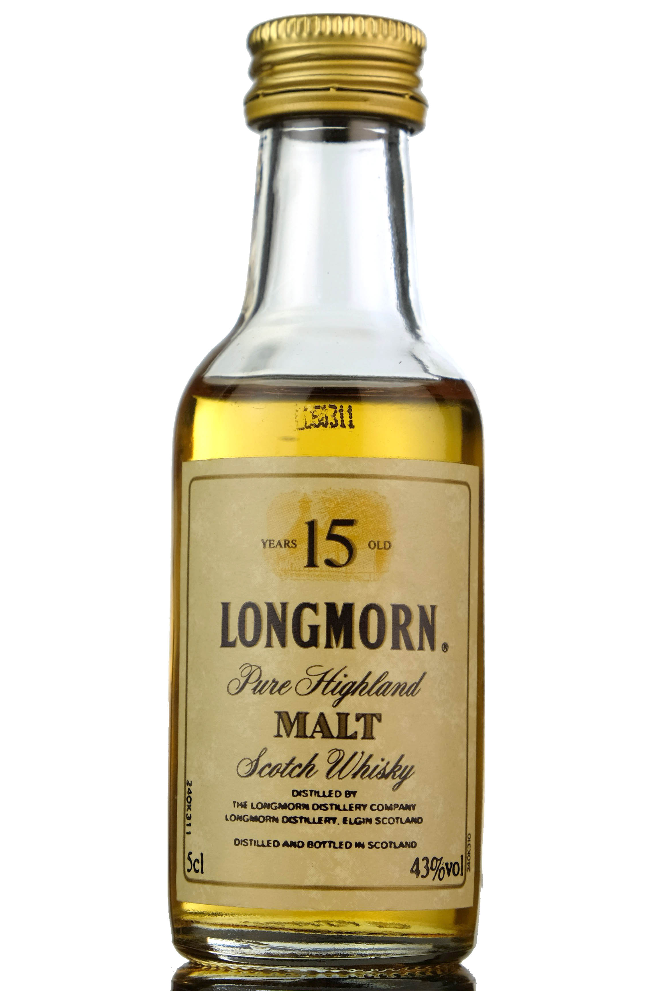 Longmorn 15 Year Old Miniature