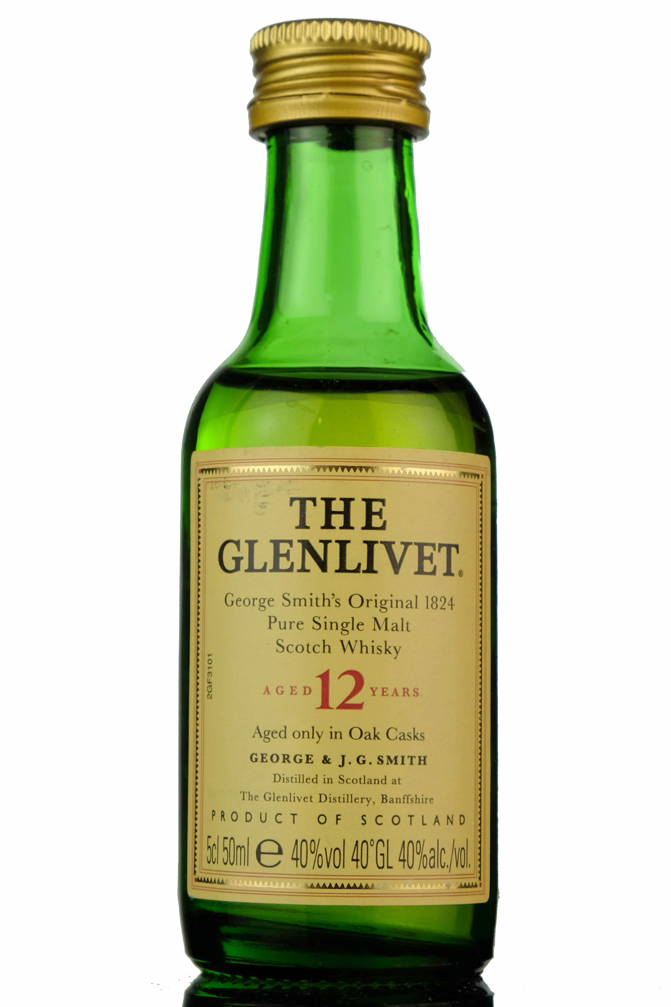 Glenlivet 12 Year Old Miniature