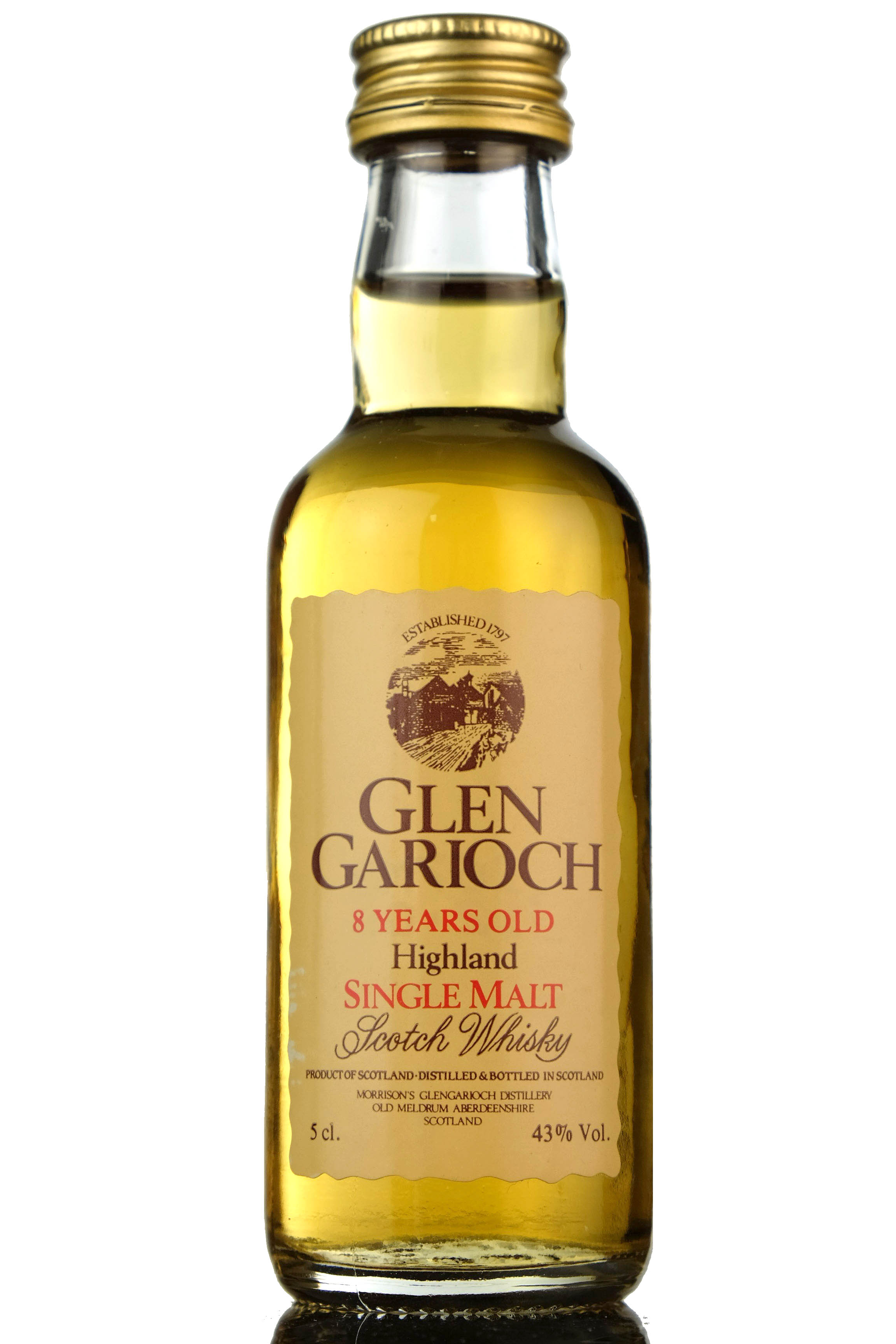 Glen Garioch 8 Year Old Miniature