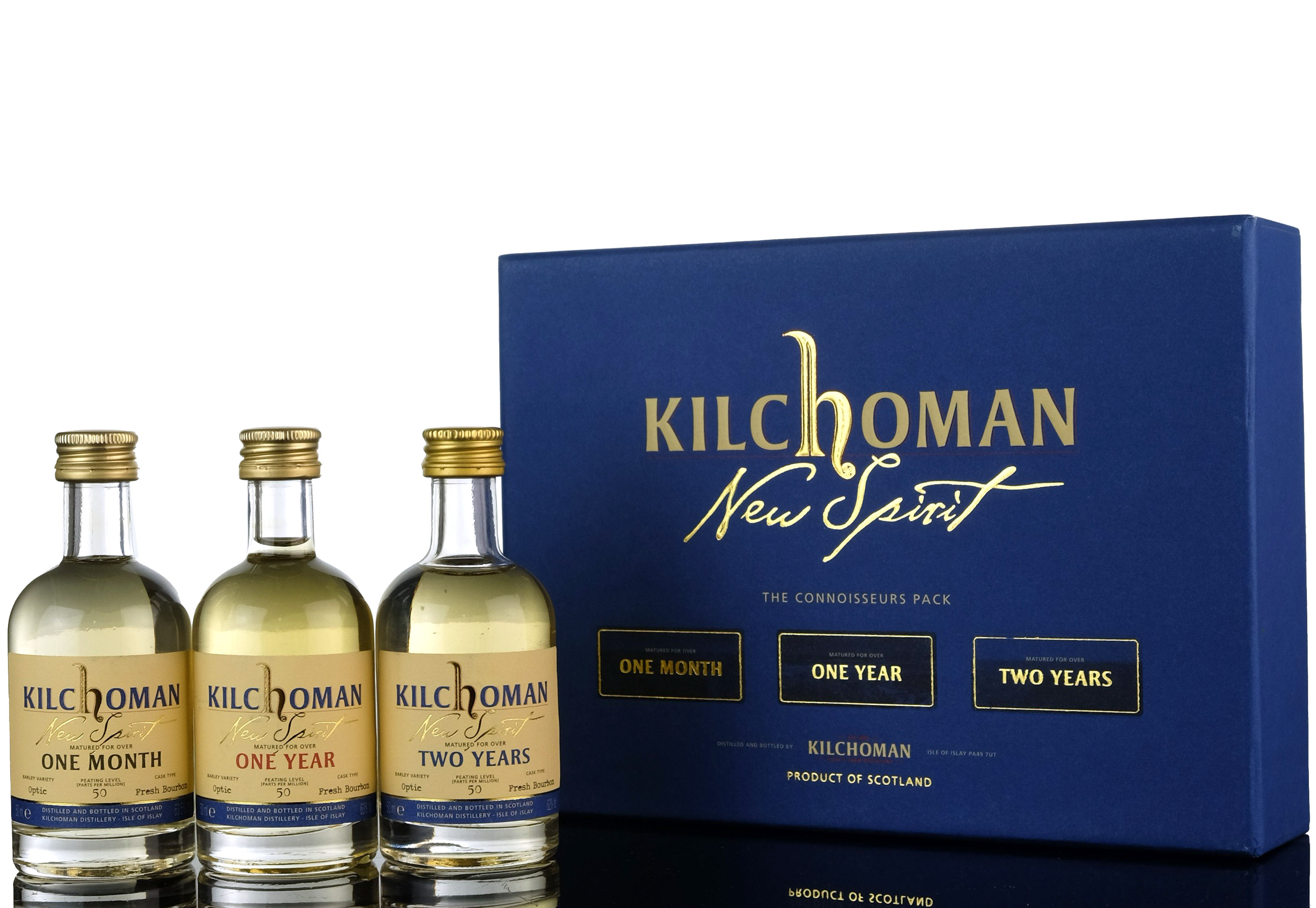 Kilchoman New Spirit Miniature Presentation Pack