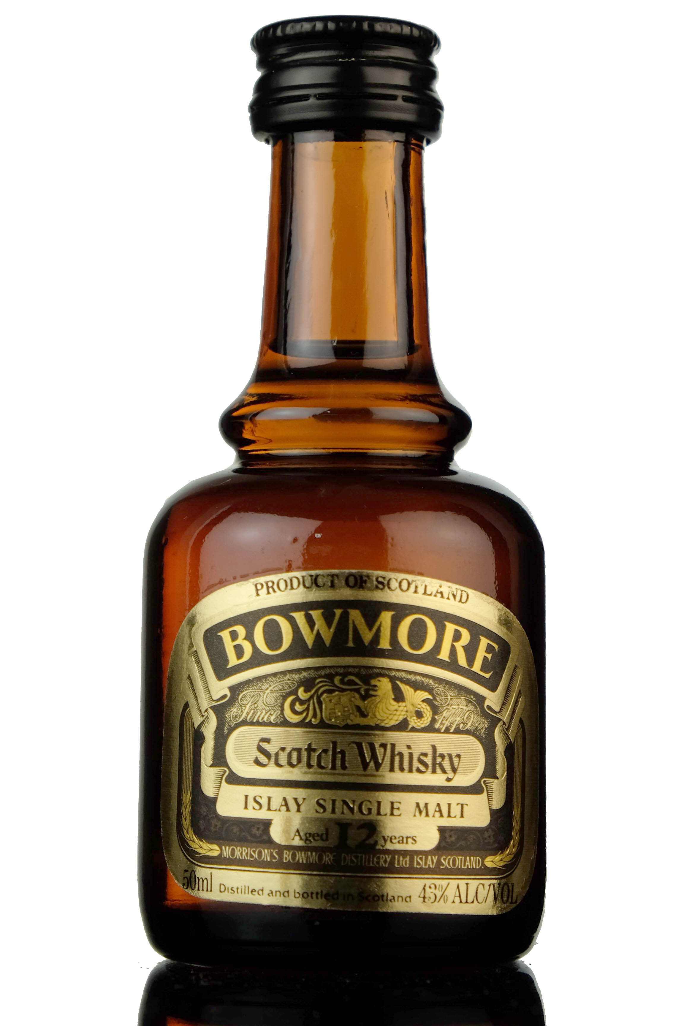 Bowmore 12 Year Old Miniature