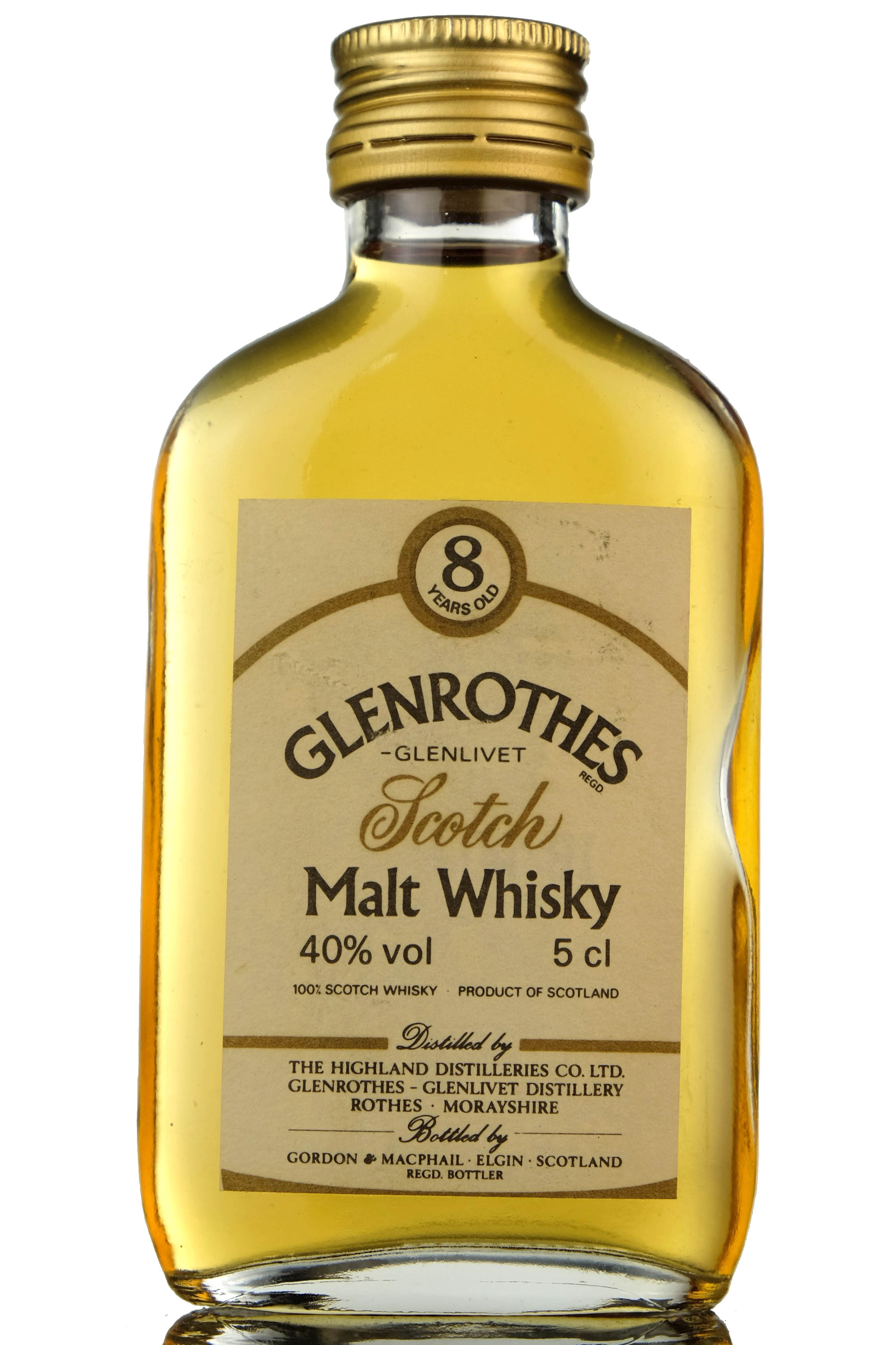Glenrothes 8 Year Old - Gordon & MacPhail Miniature