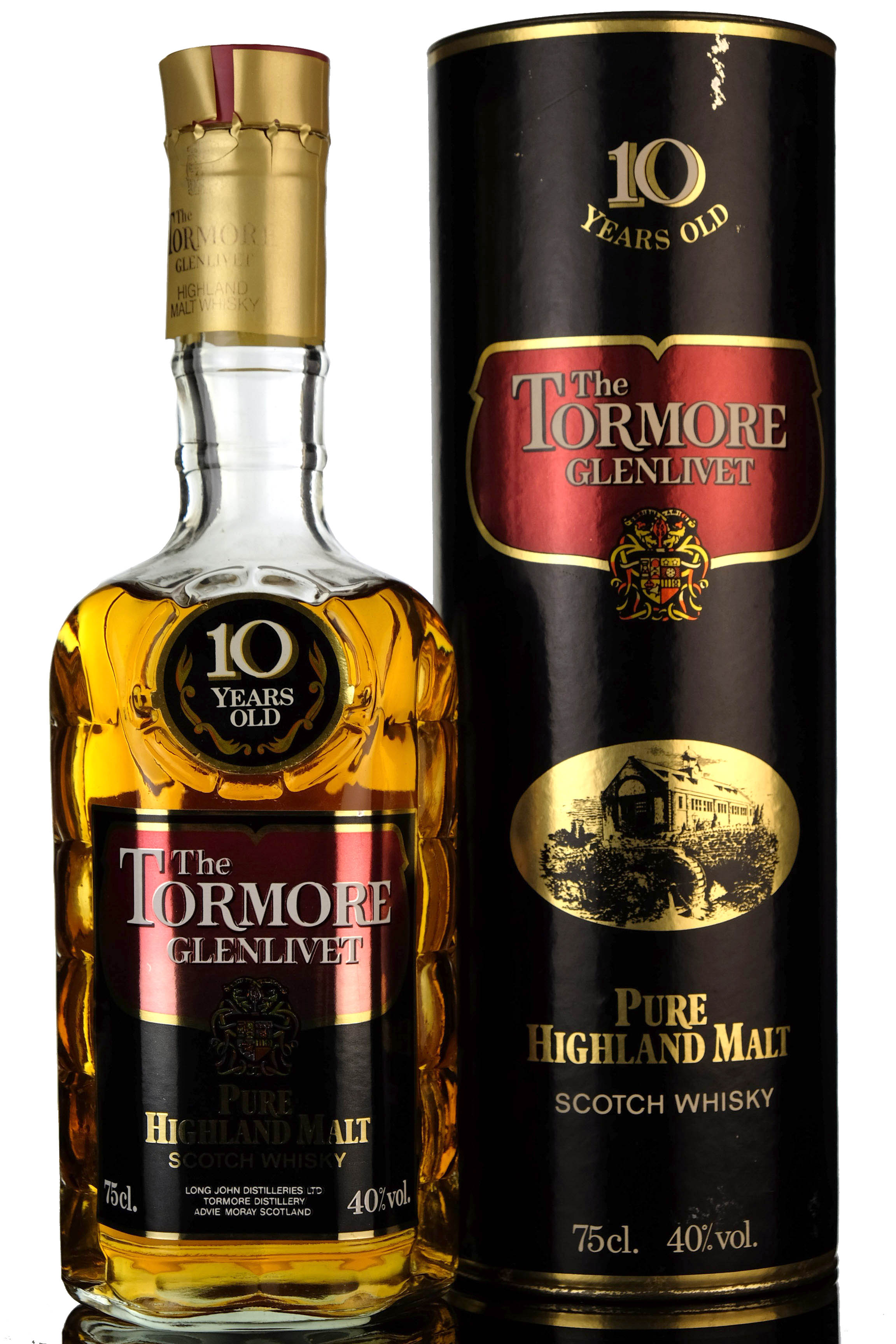 Tormore-Glenlivet 10 Year Old - 1980s