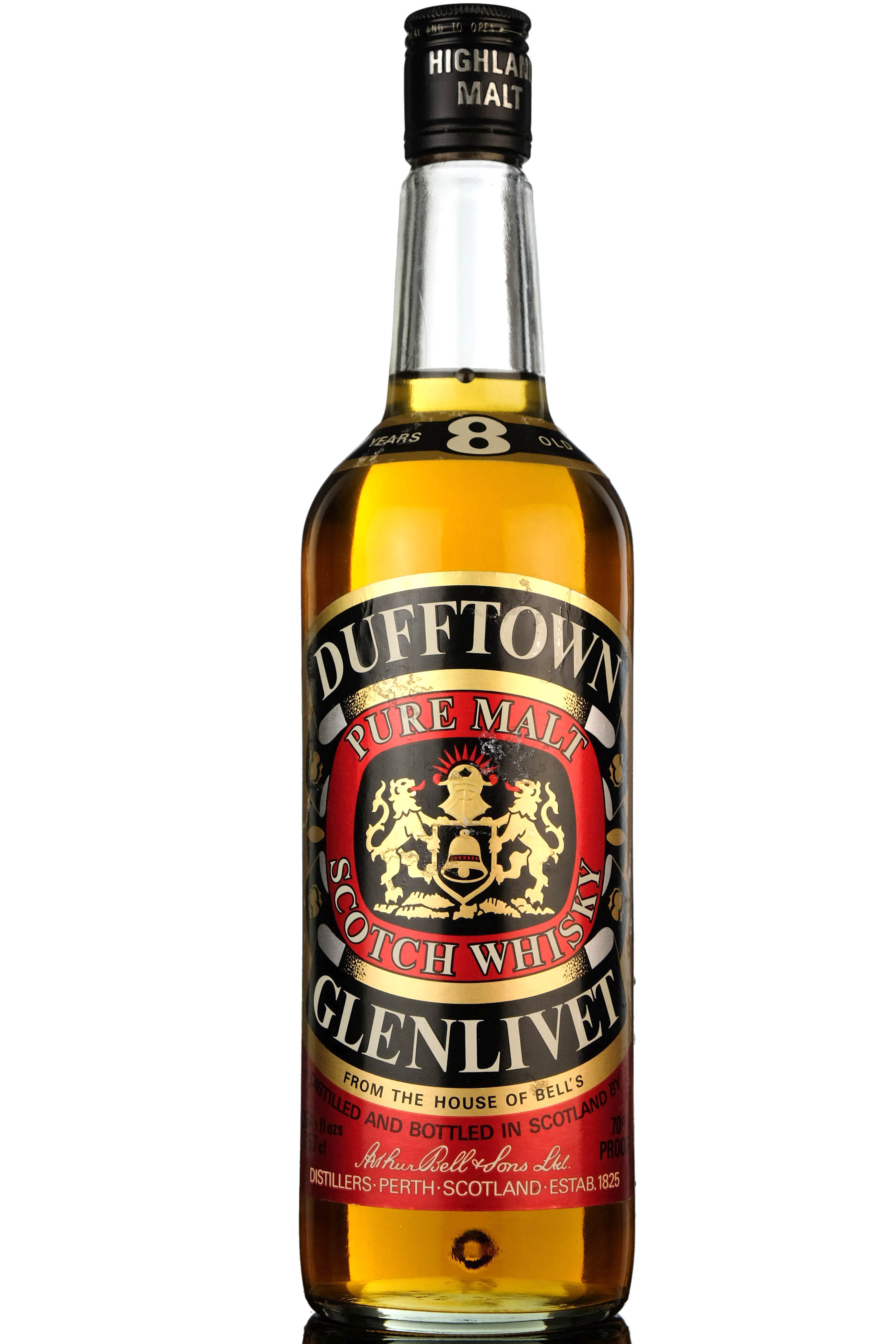 Dufftown-Glenlivet 8 Year Old - Late 1970s