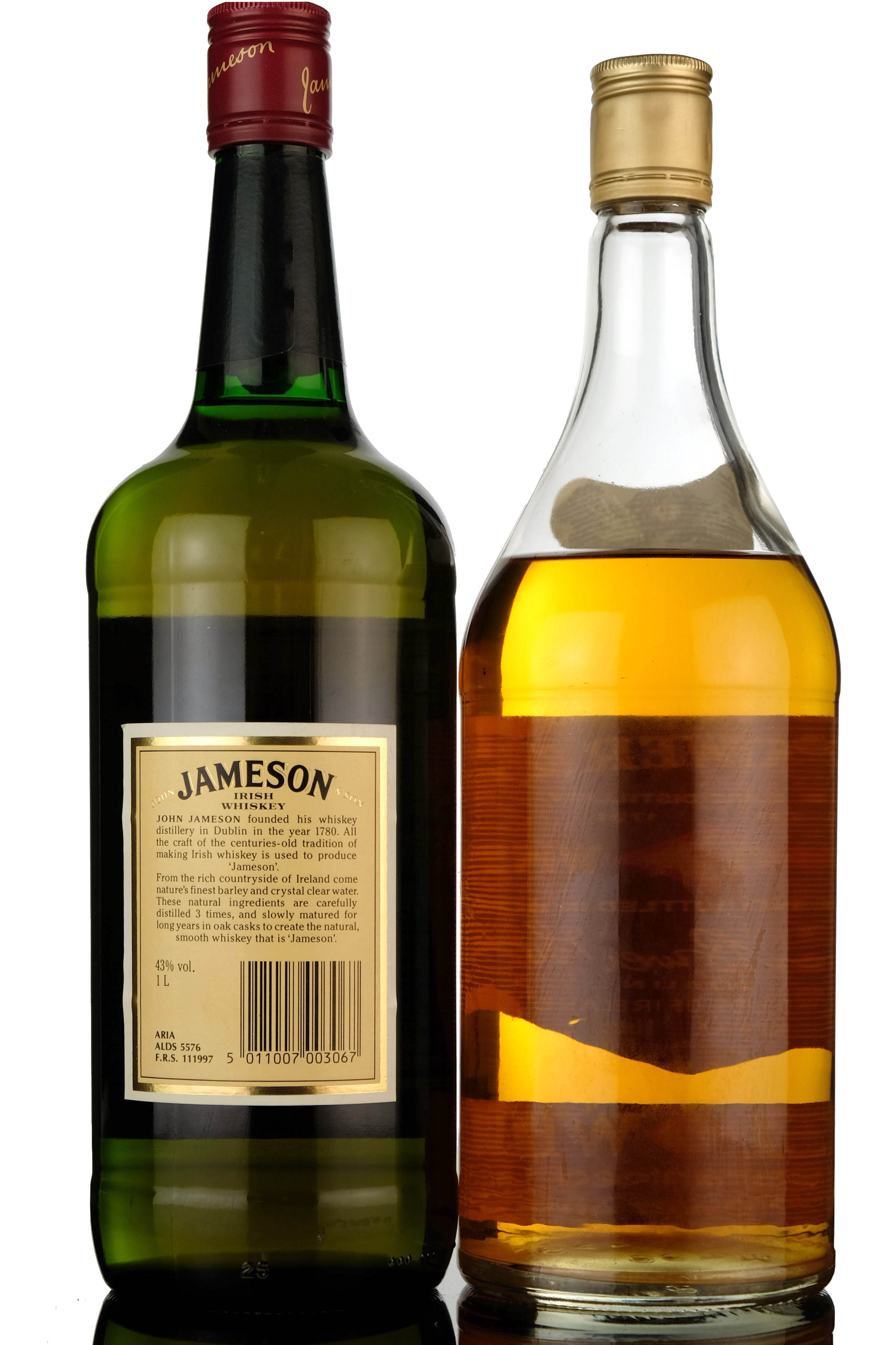 2 x Irish Whiskies - 1 Litres