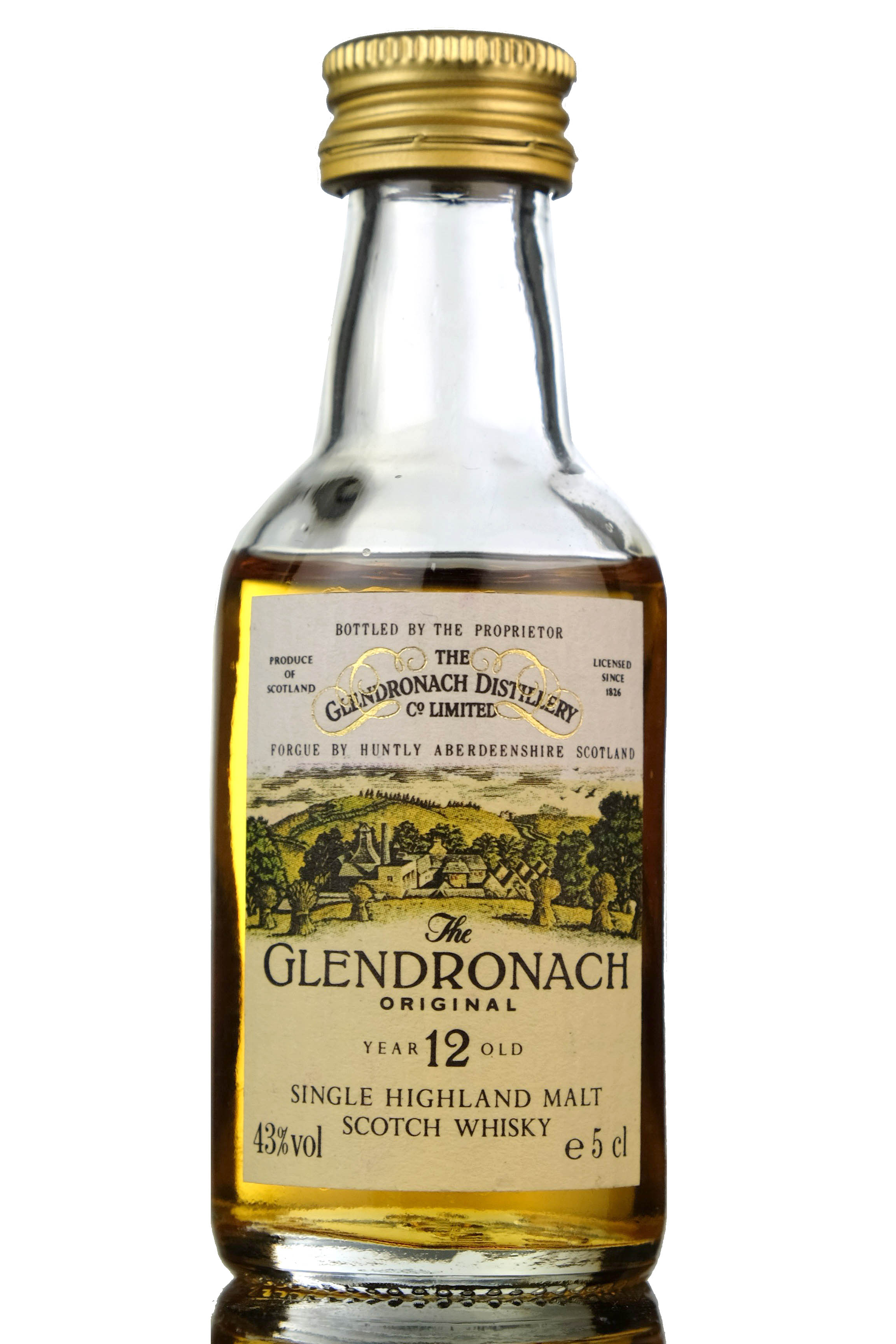 Glendronach 12 Year Old - Original Miniature