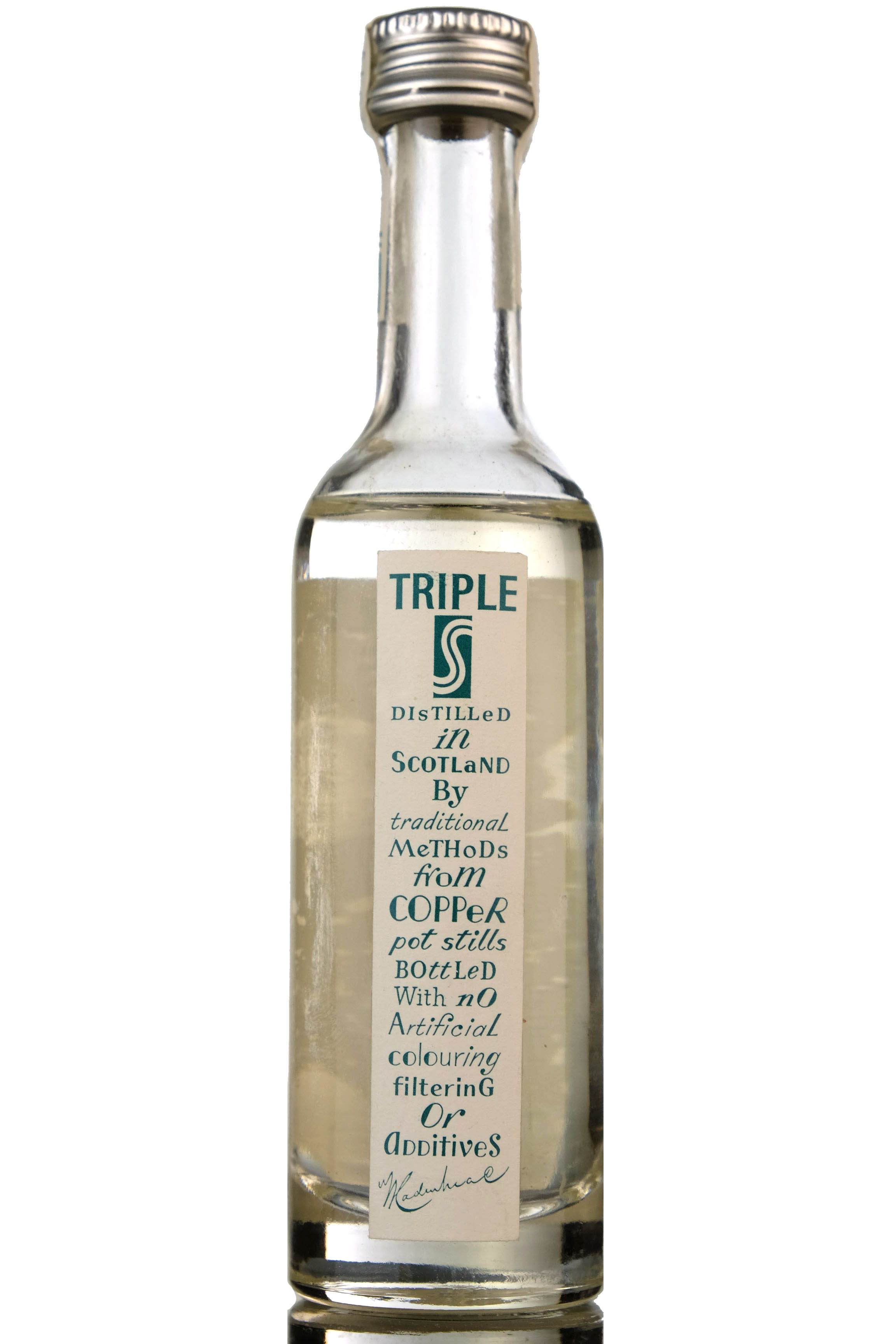 Triple Single Scottish Spirit - Cadenhead Miniature