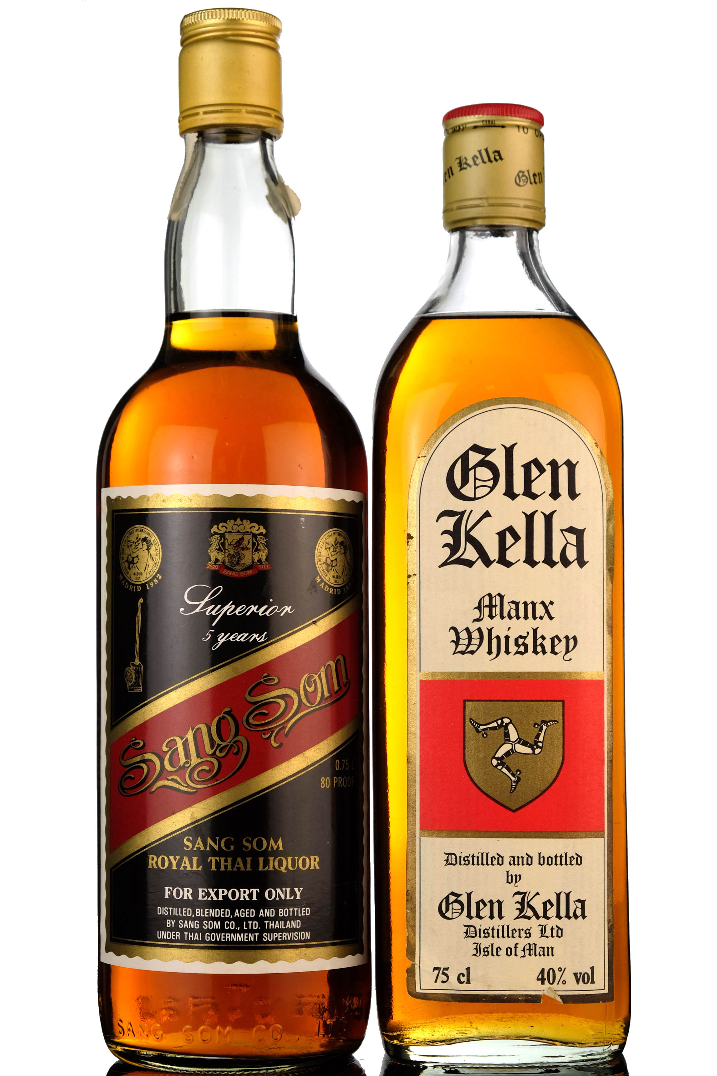 2 x Assorted Whiskies