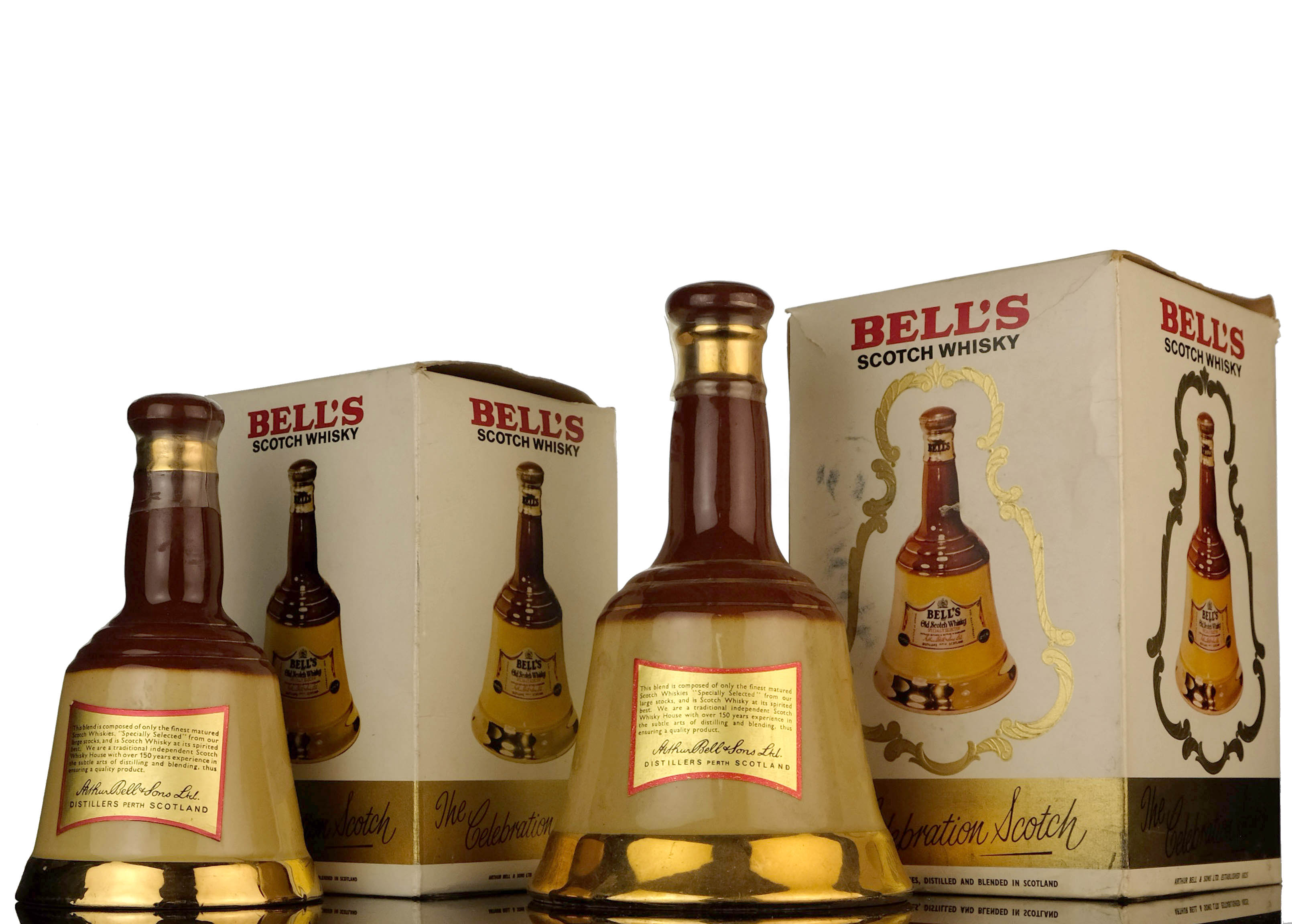 2 x Bells Tan & Cream