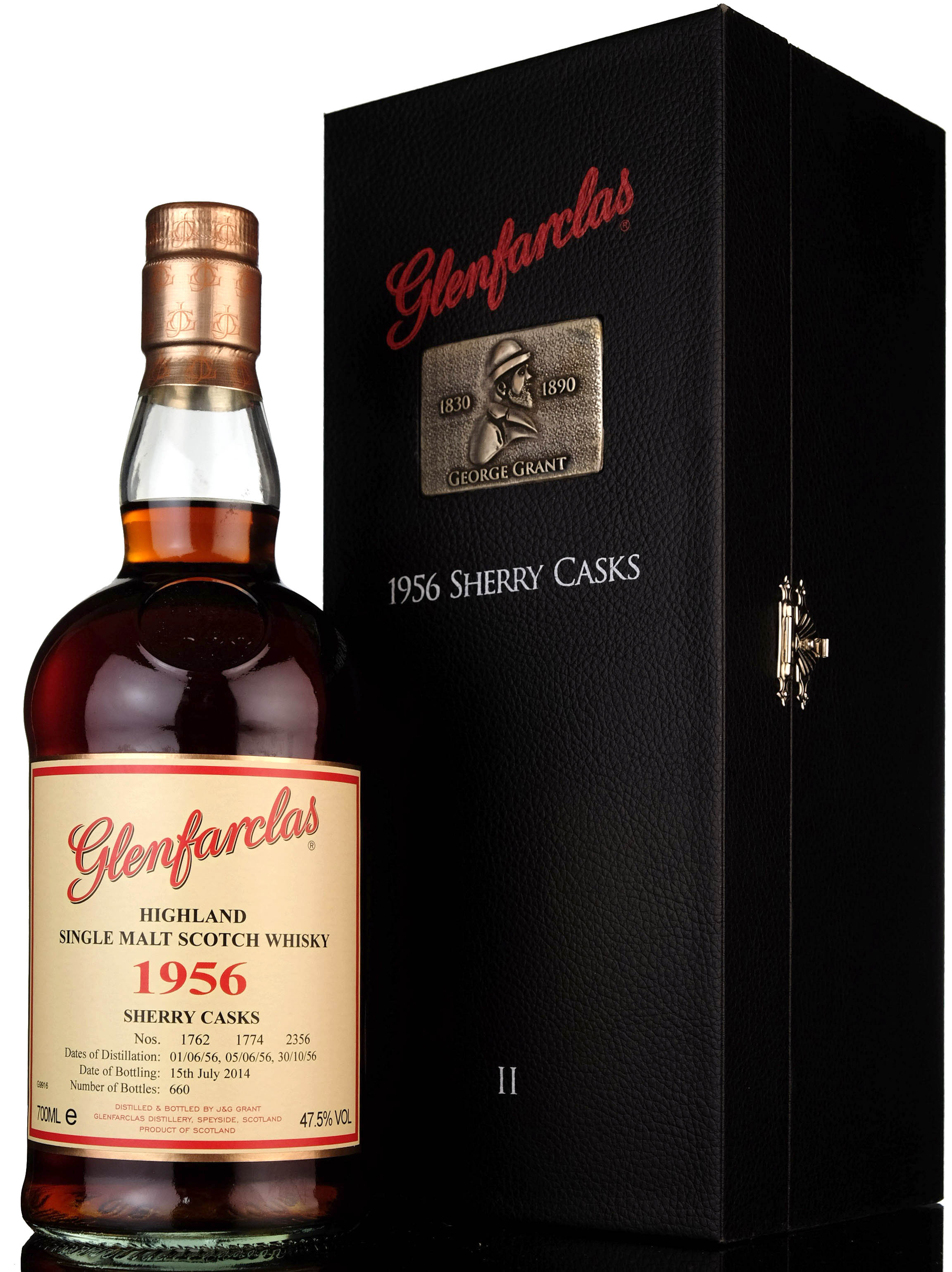 Glenfarclas 1956-2014 - 57 Year Old - Sherry Casks