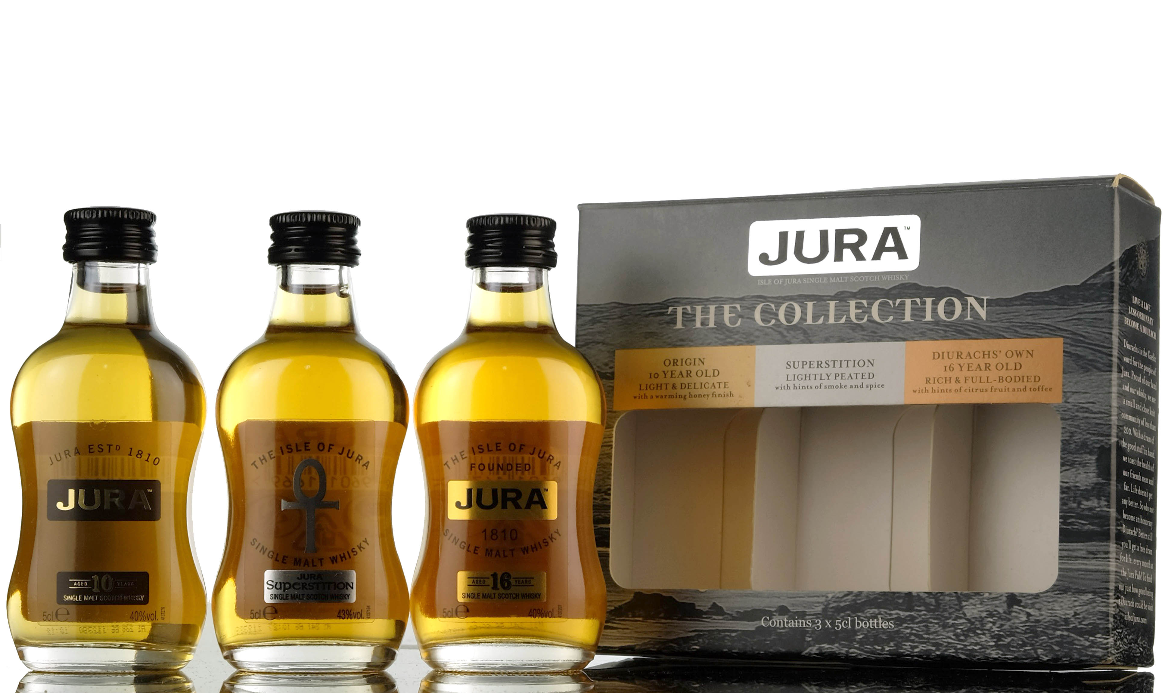 Isle Of Jura Miniature Collection