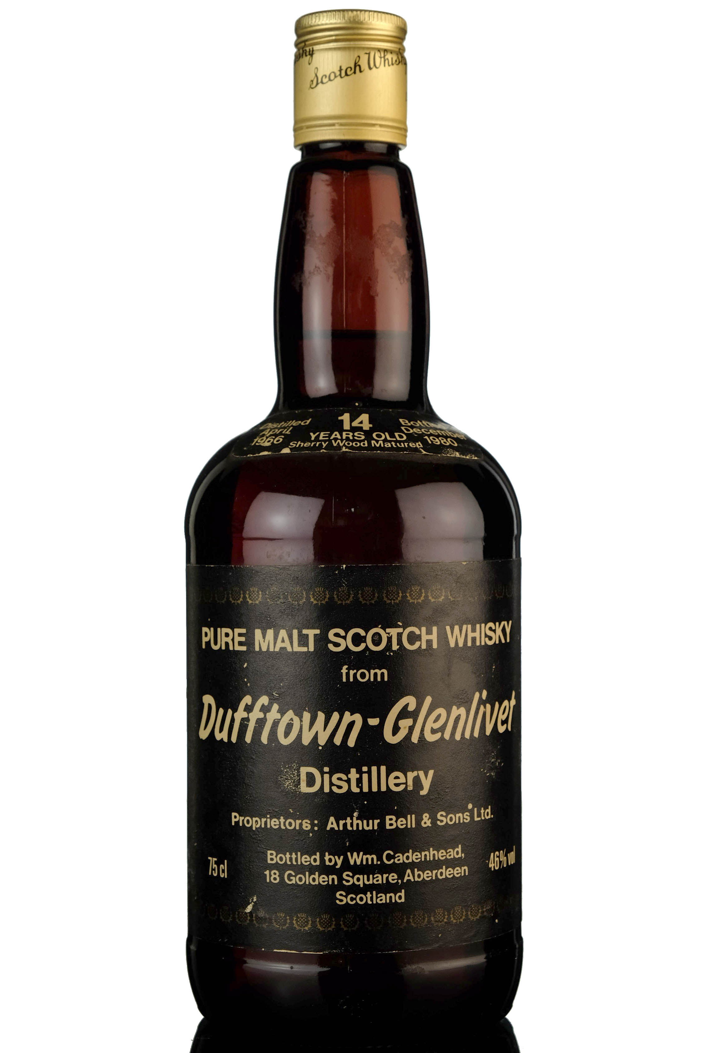 Dufftownglenlivet 1966 - 1980 14 Cadenheads Dumpy