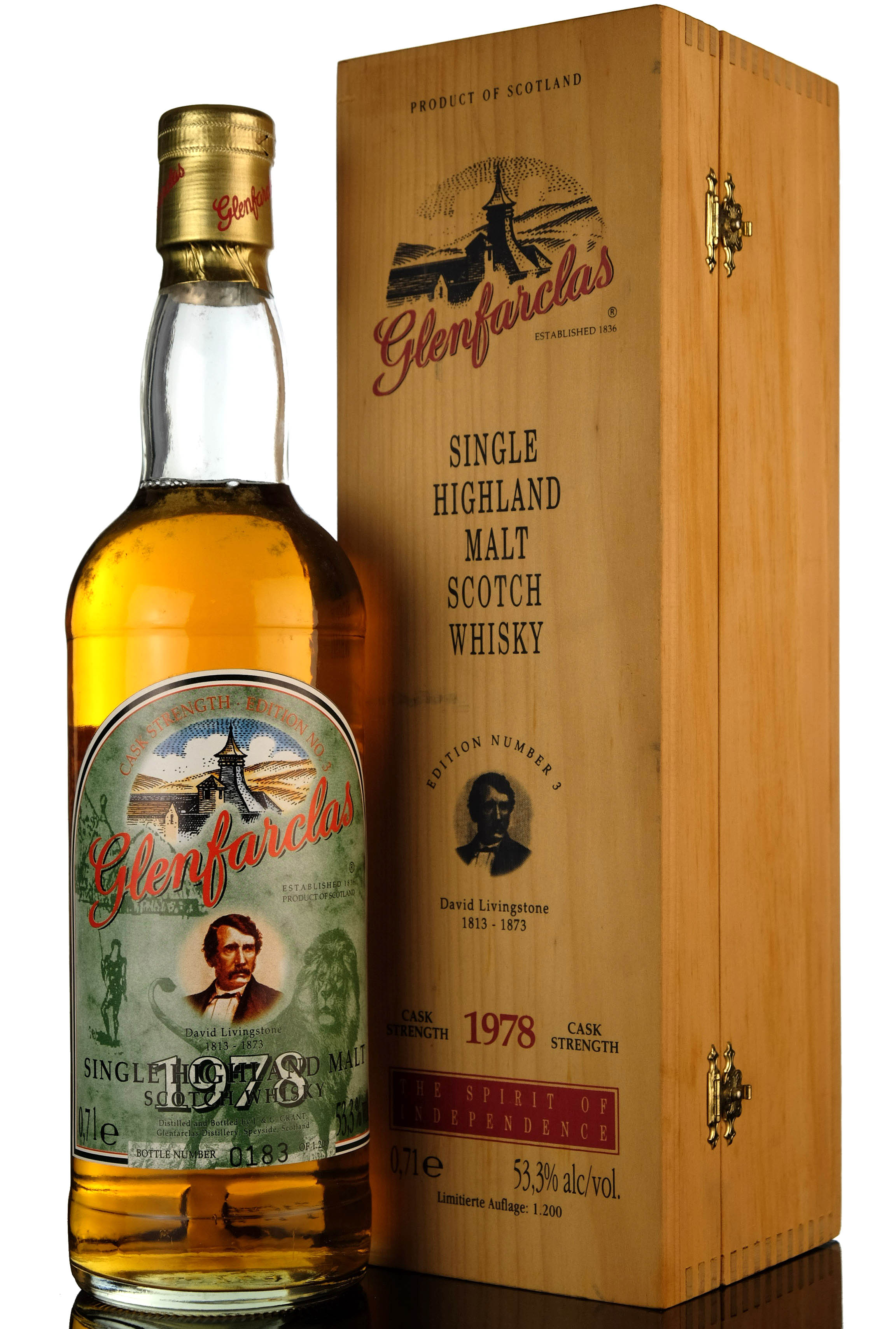 Glenfarclas 1978 The Spirit Of Independence Edition Number 3
