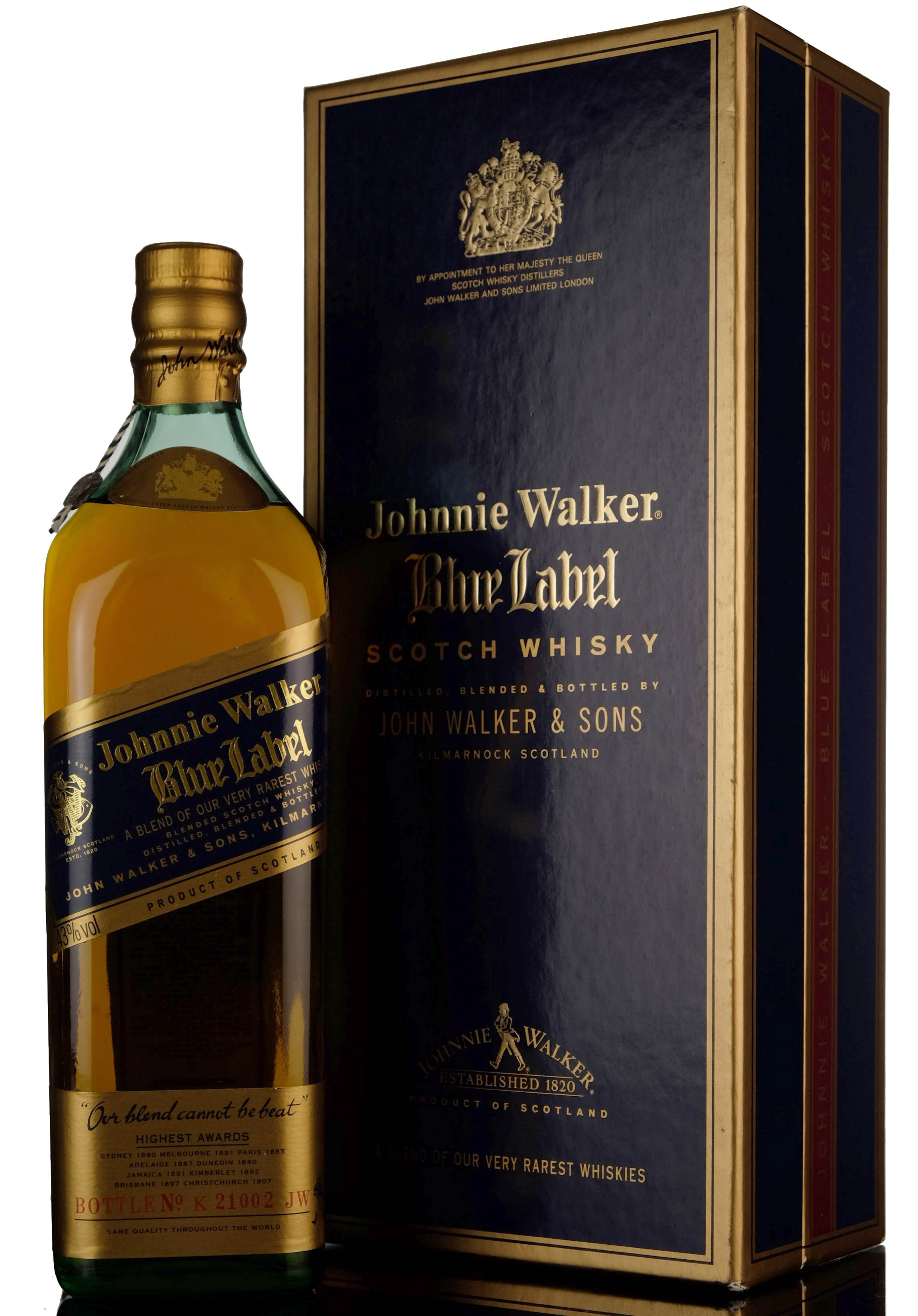 Johnnie Walker Blue Label 1980s