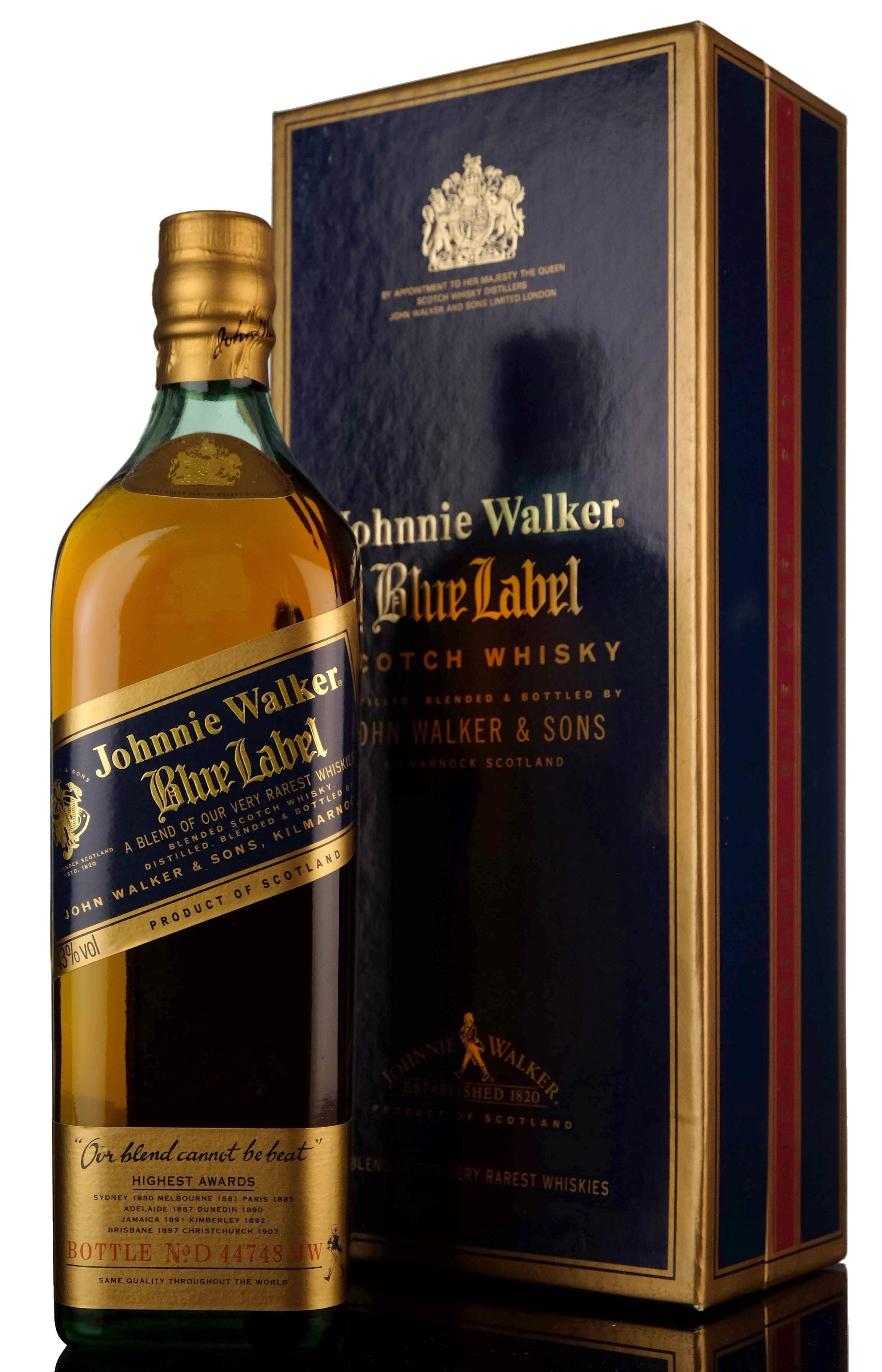 Johnnie Walker Blue Label 1980s