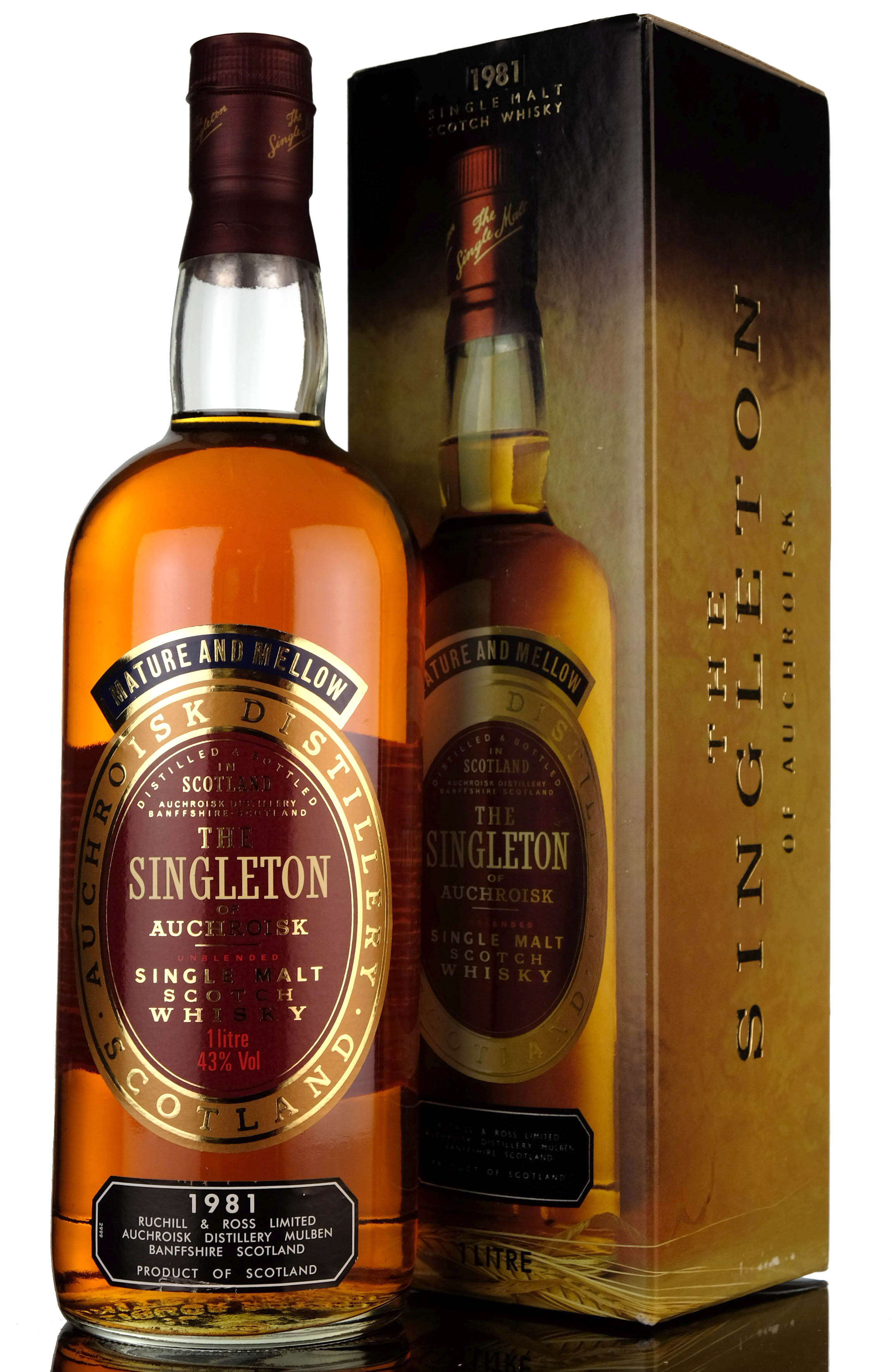 Singleton Of Auchroisk 1981 - 1 Litre