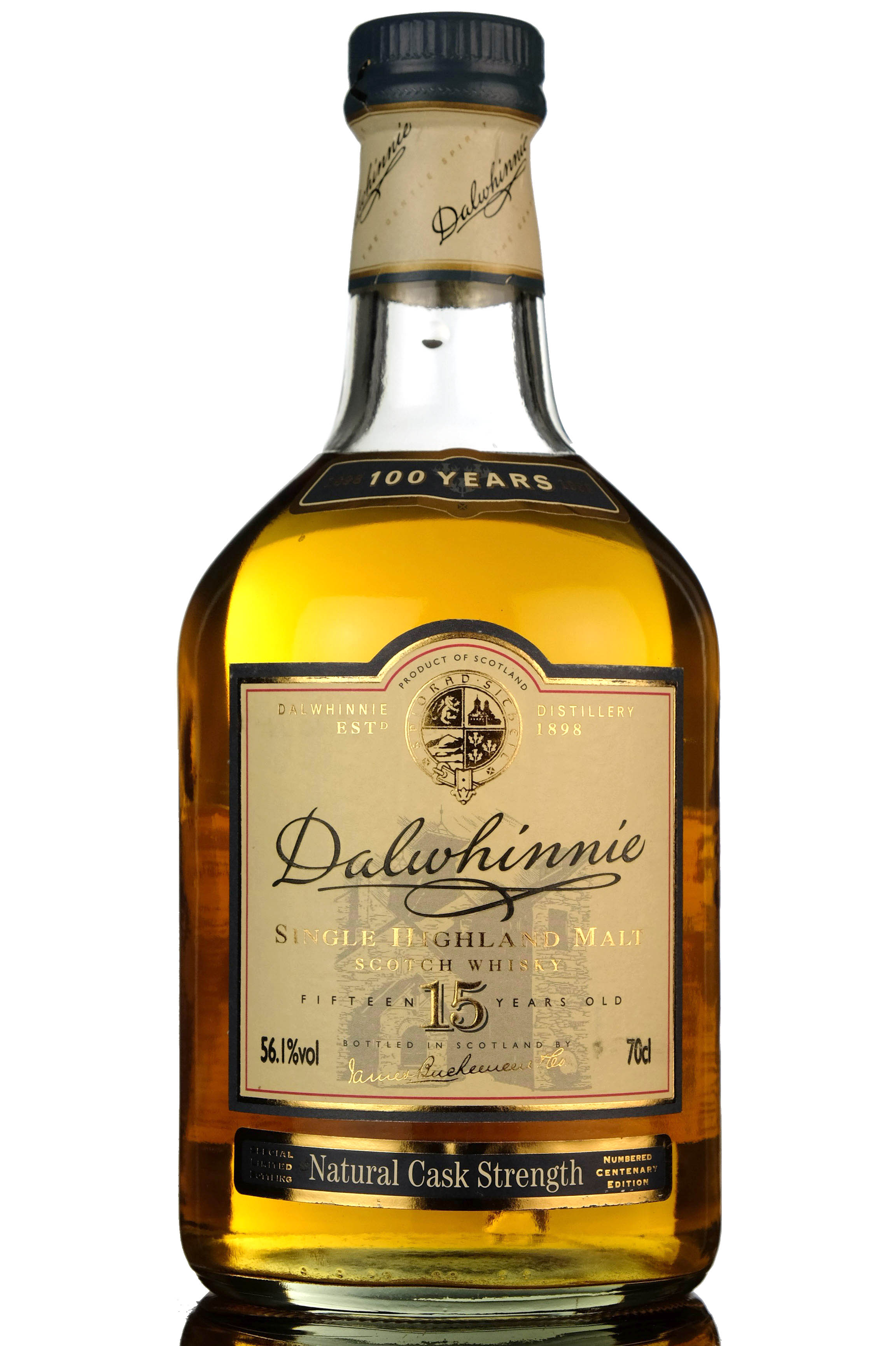 Dalwhinnie 15 Year Old - Centenary 1898-1998 - Cask Strength