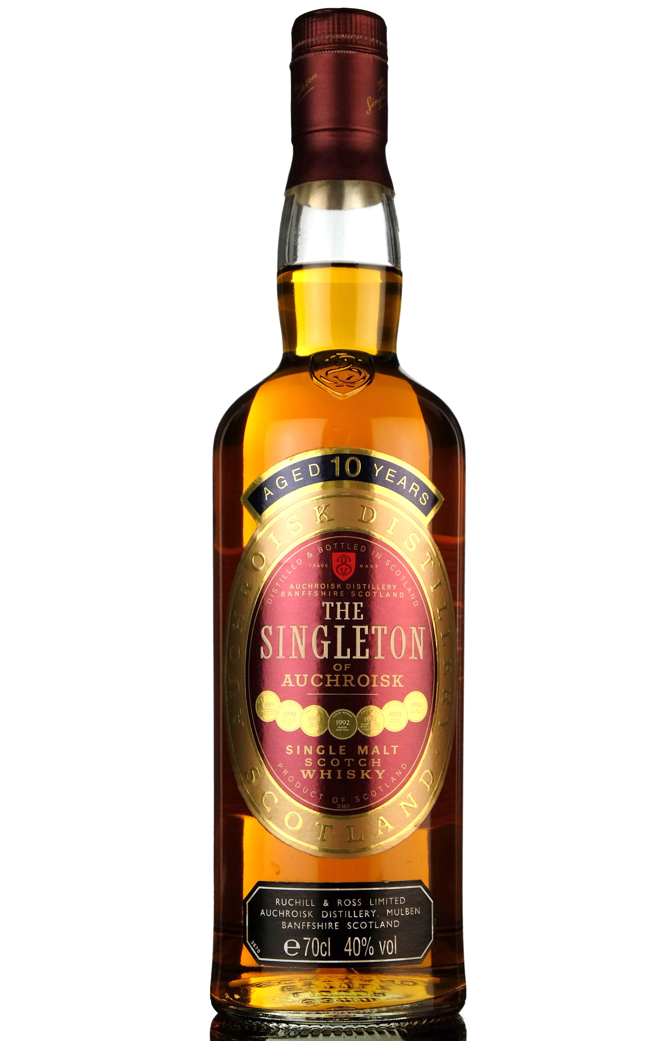 Singleton Of Auchroisk 10 Year Old